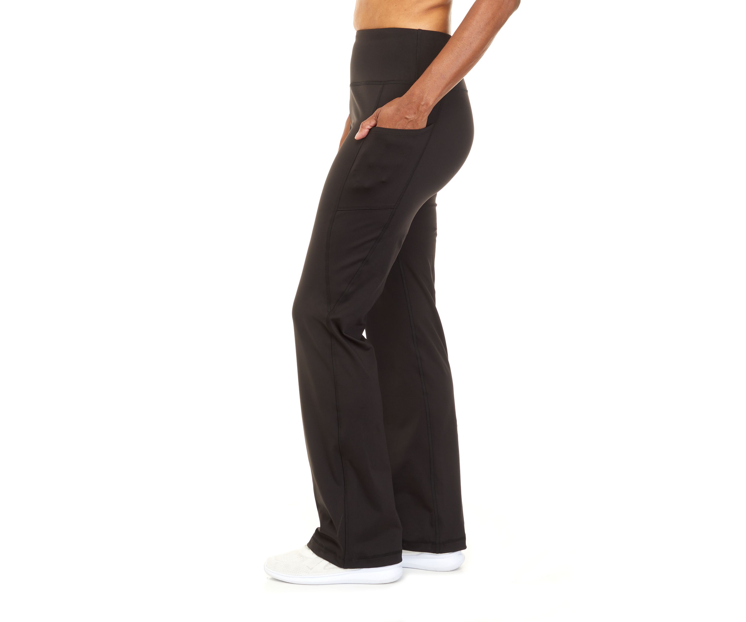 Medium Impact Mid Rise Pants