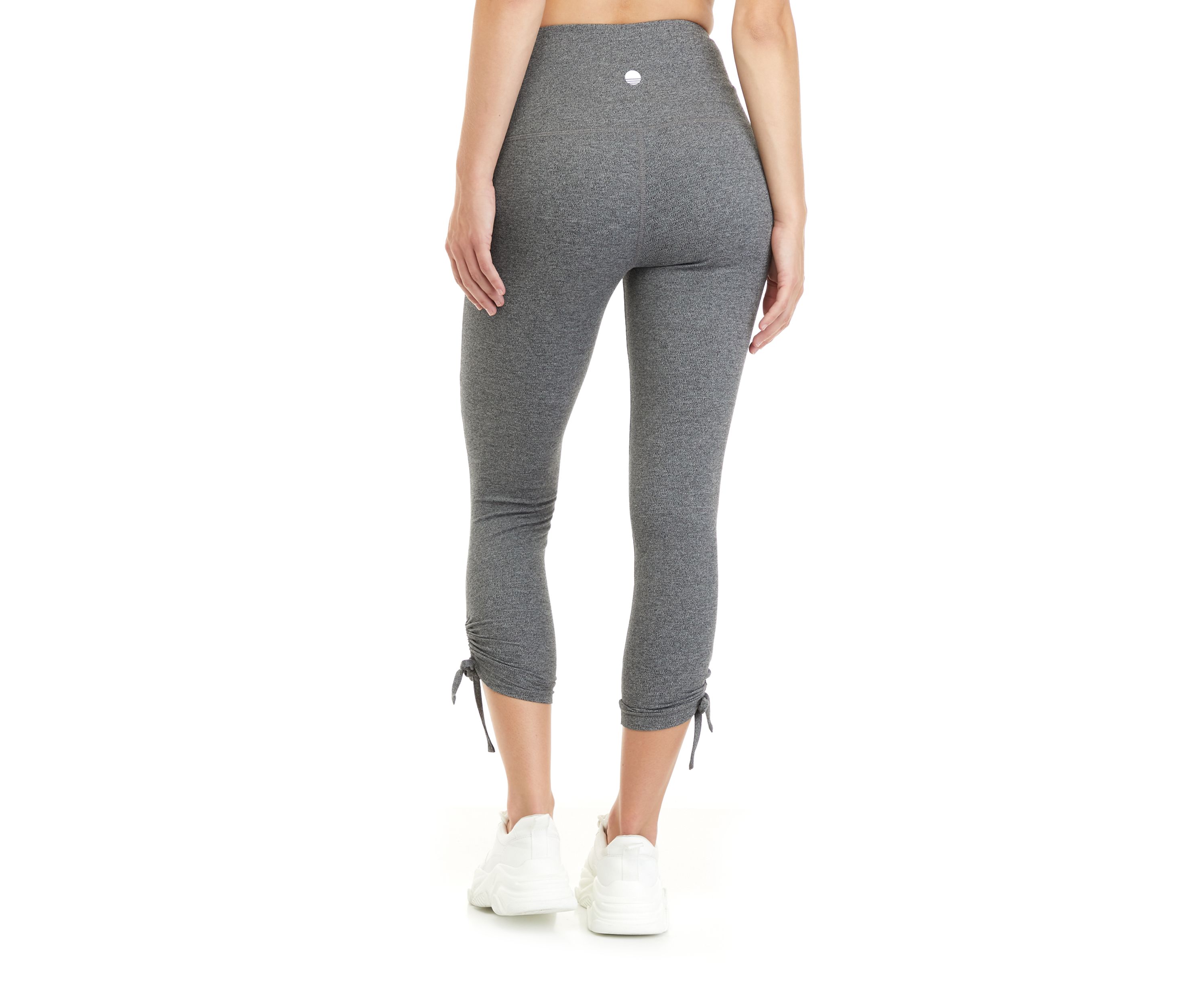 Solid Ruched Leggings