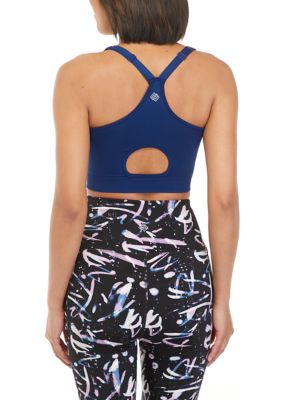 Zelos Sports Bra - Size S, Blue