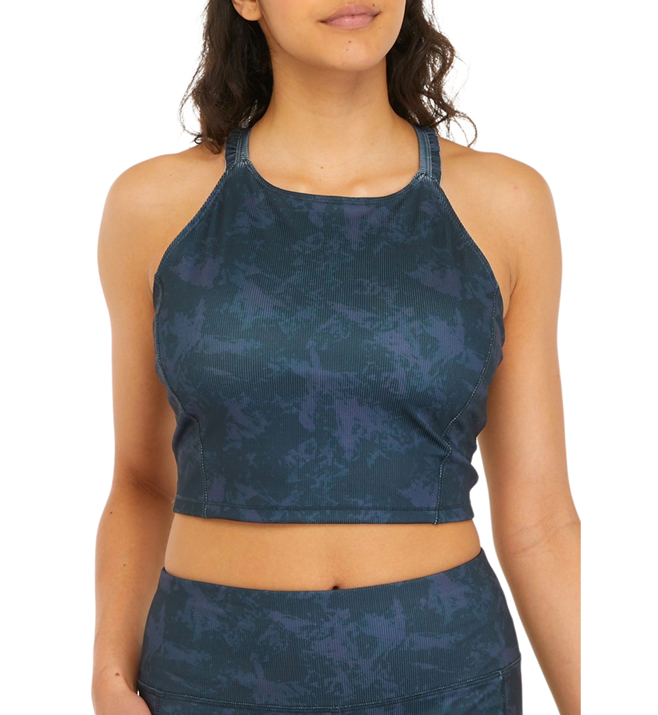 Ribbed Longline Bra