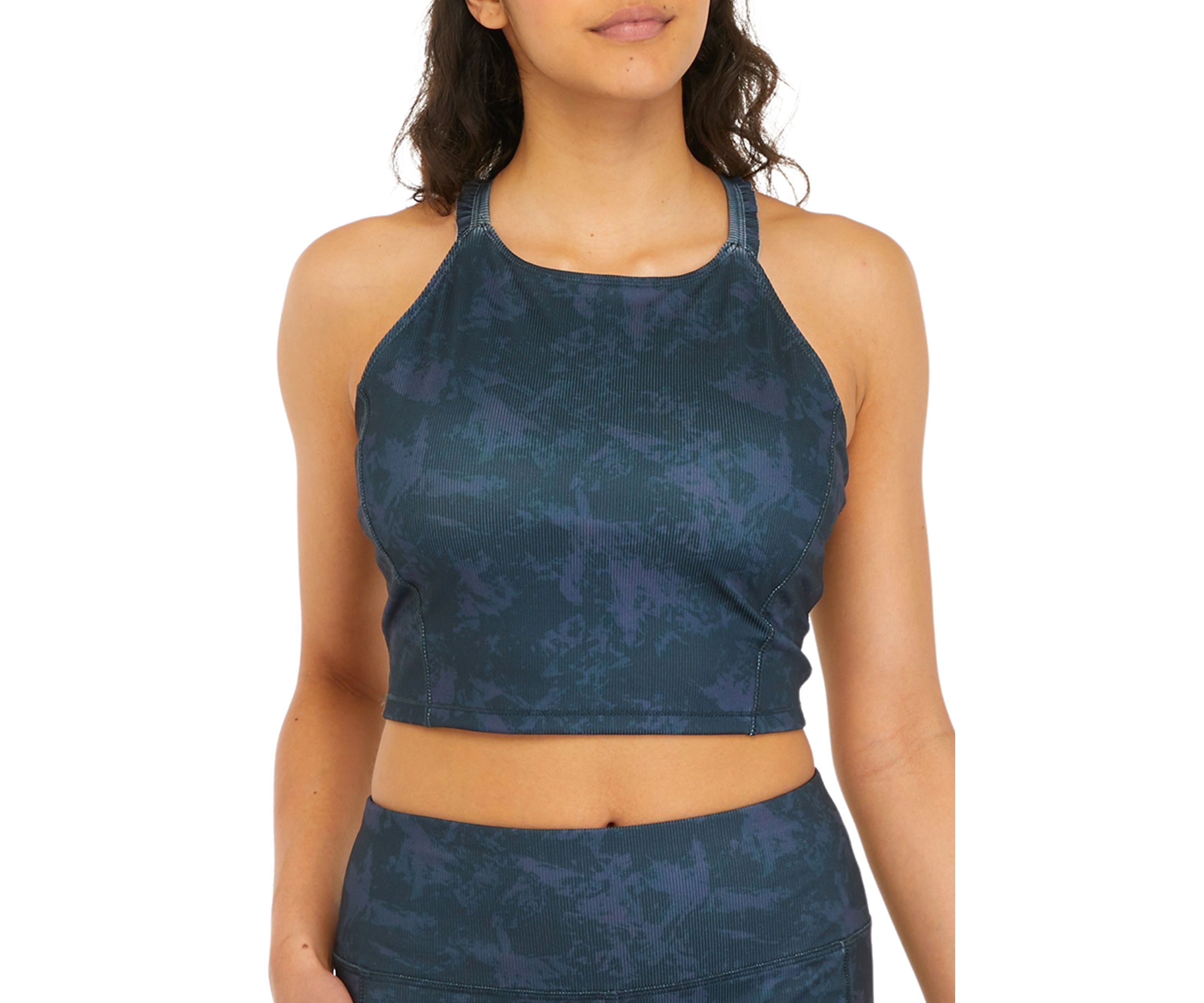 Ribbed Longline Bra