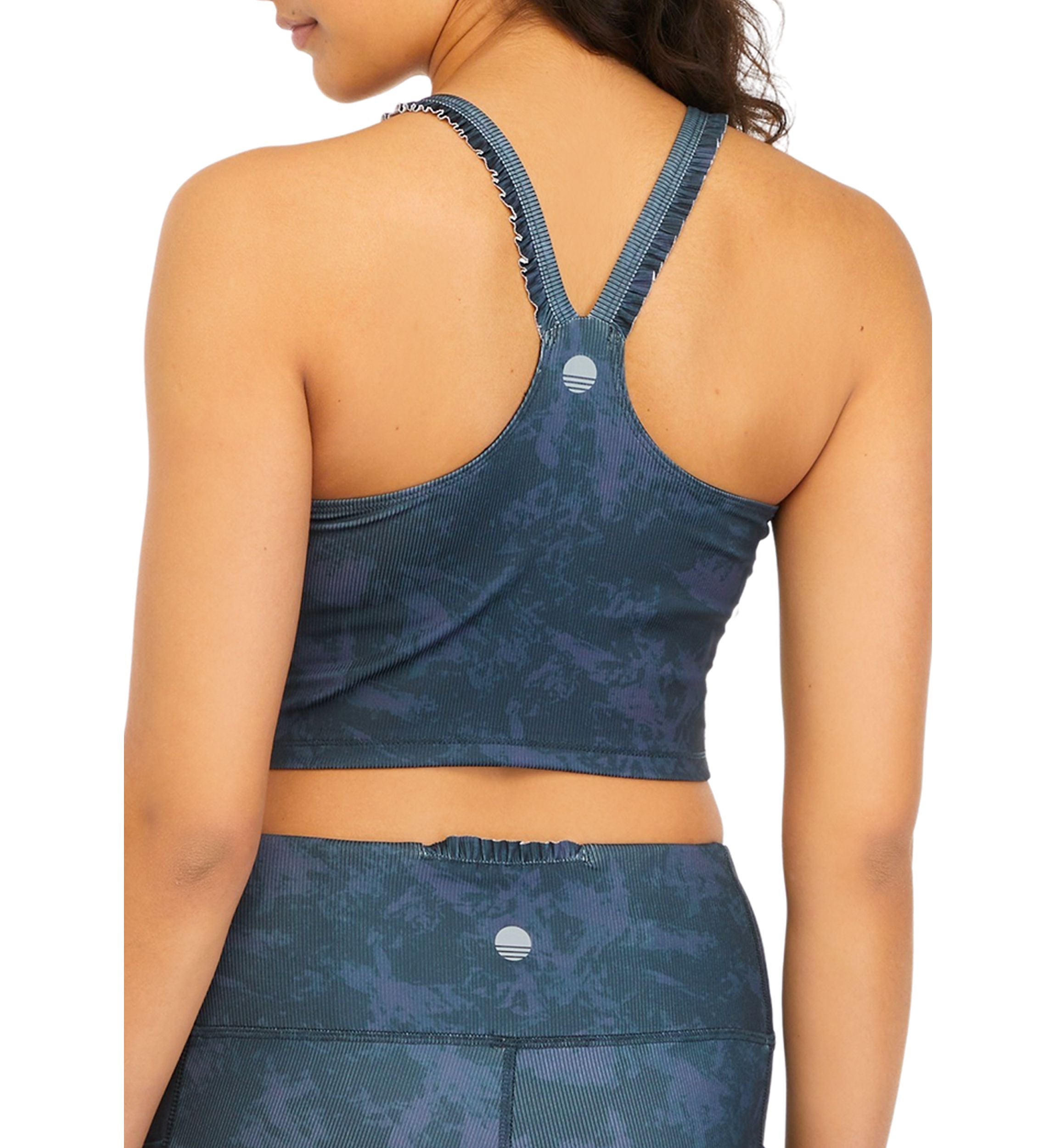 Ribbed Longline Bra