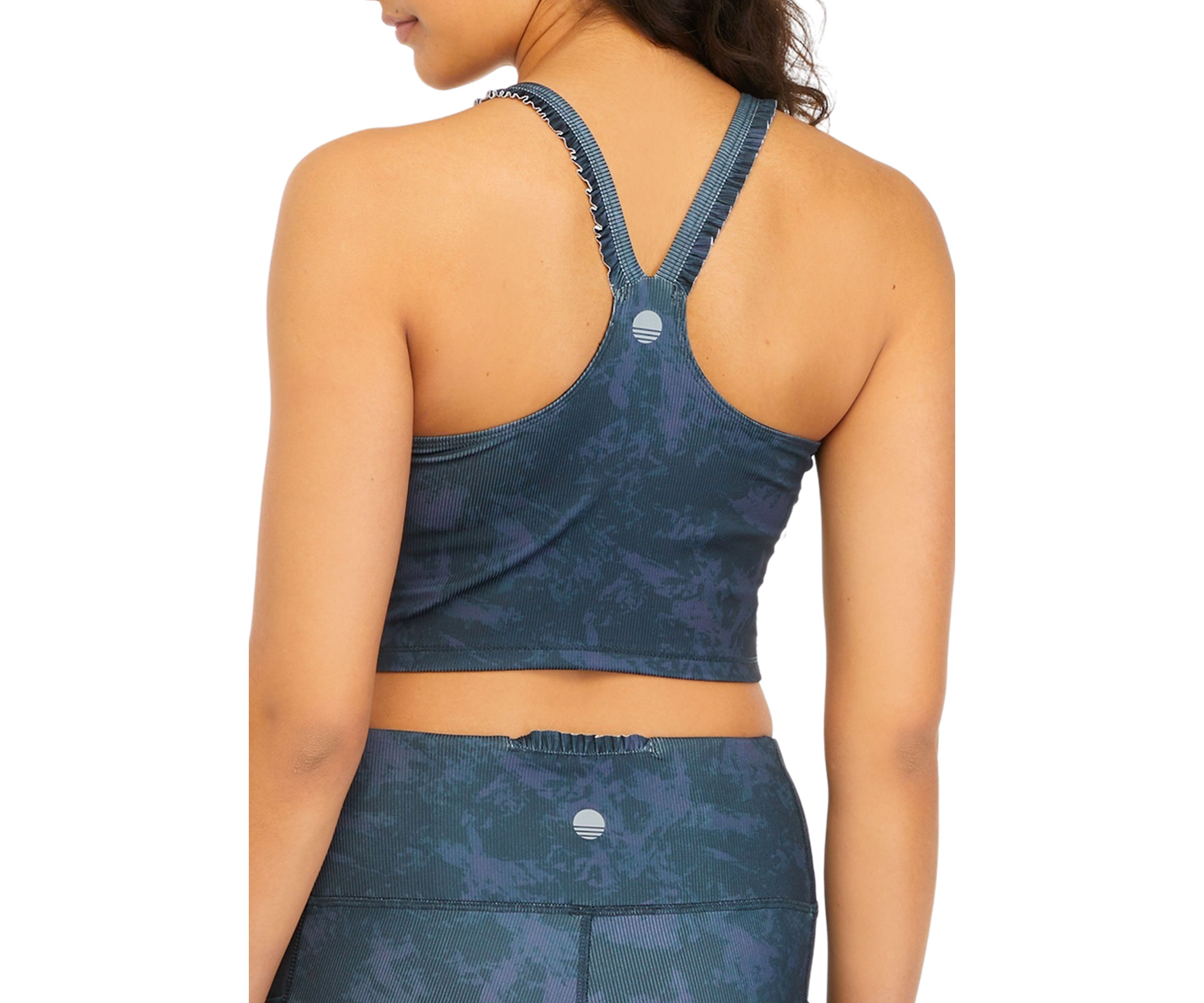 Ribbed Longline Bra