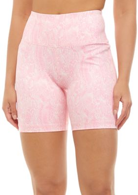 Zelos Women's 6 Printed Bike Shorts, Pink, X-Large - Yahoo Shopping