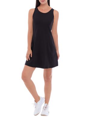 ZELOS Sleeveless Color Block Tennis Dress