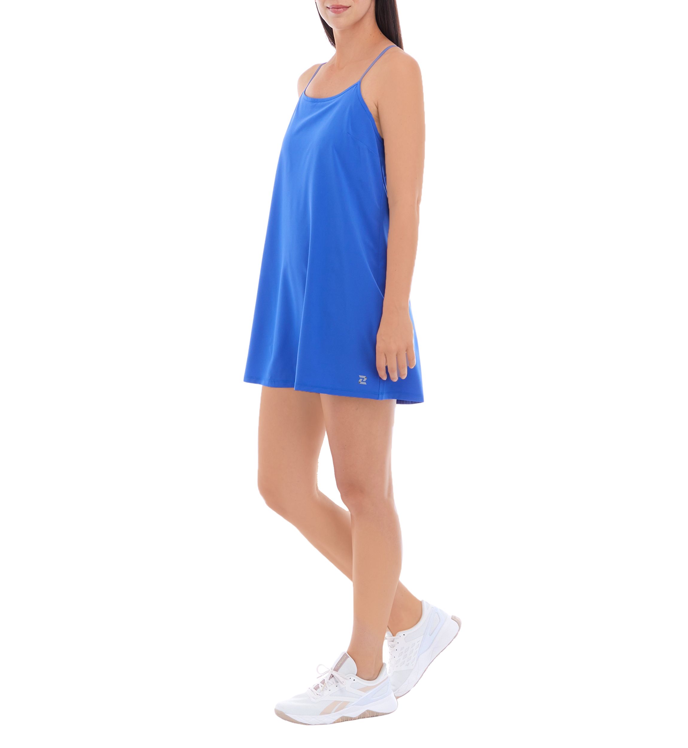 Sleeveless A-Line Solid Active Dress