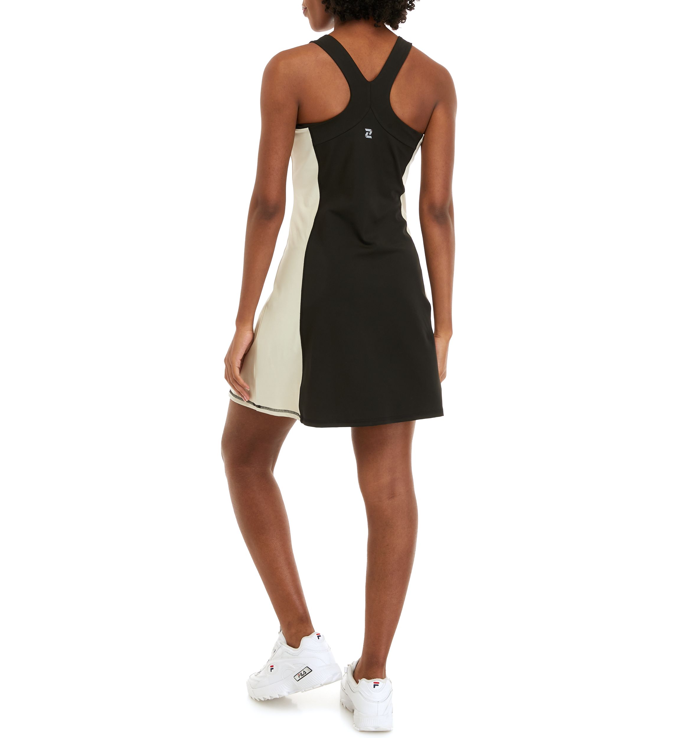 Sleeveless Color Block Tennis Dress