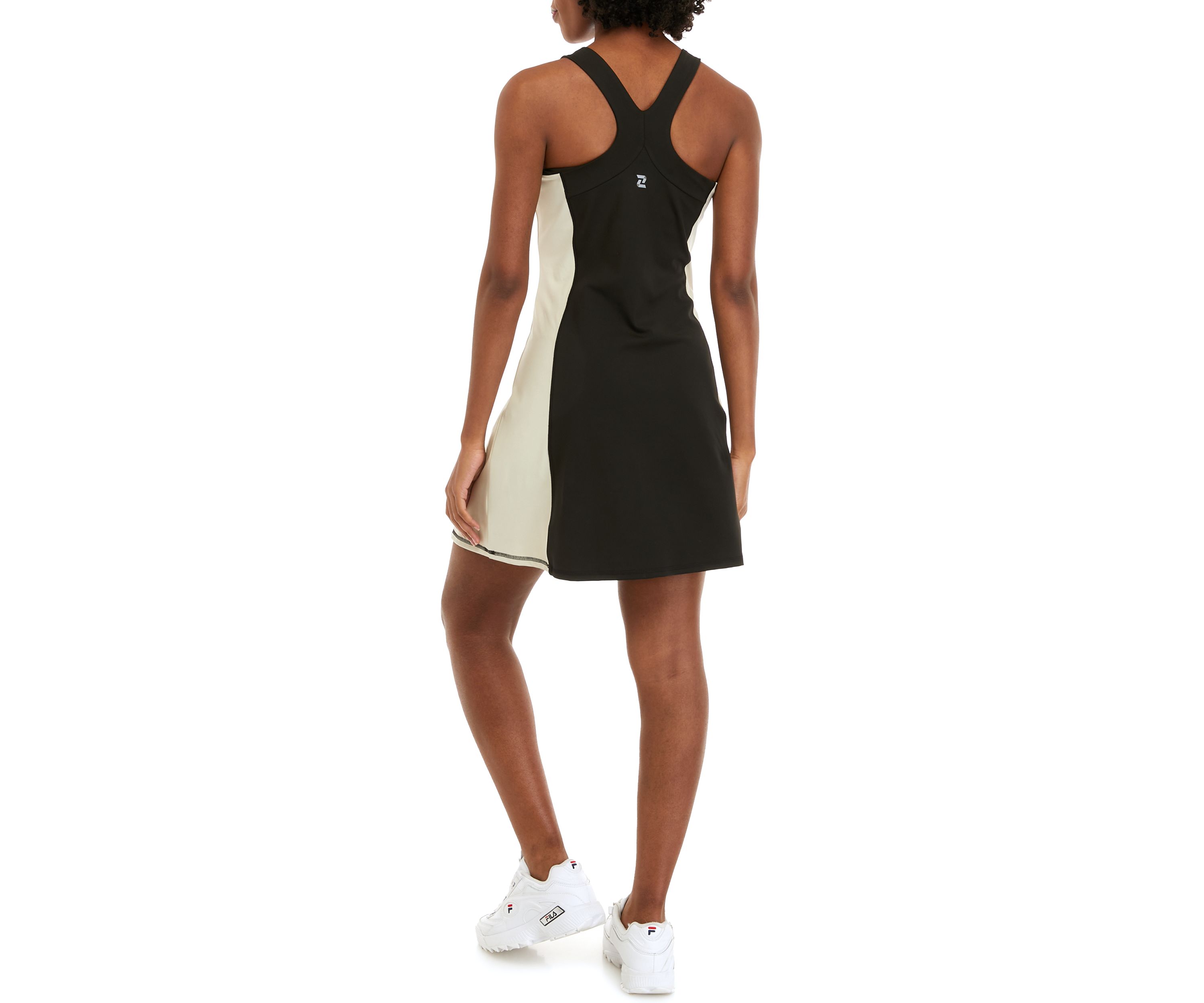Sleeveless Color Block Tennis Dress