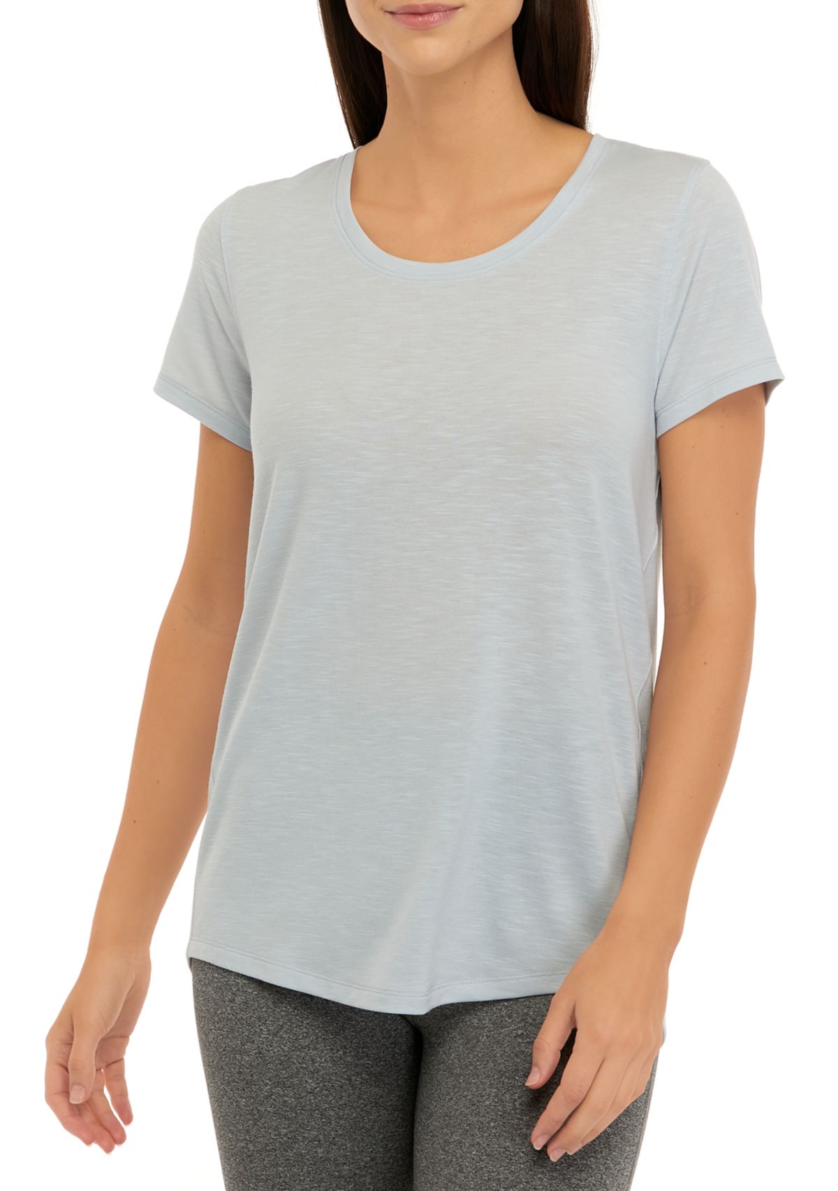 Short Sleeve Scoop Neck T-Shirt