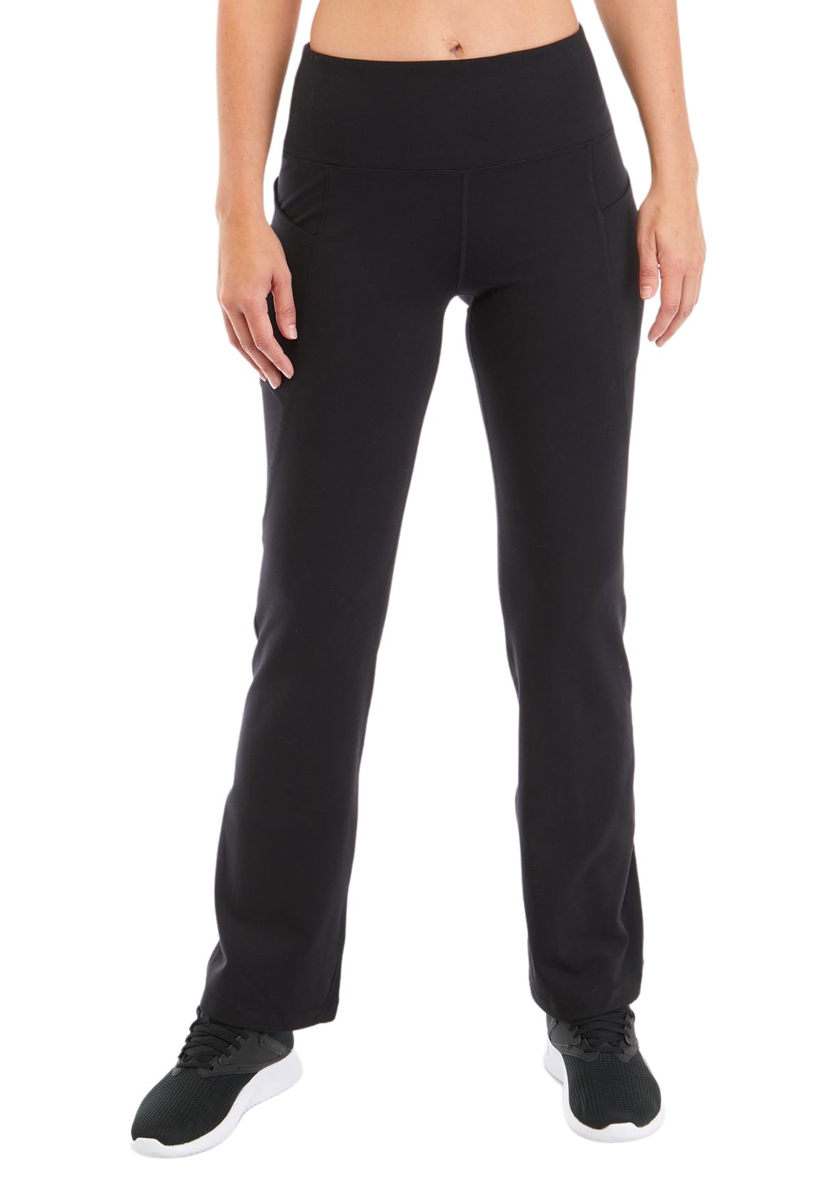 Mid Rise Medium Impact Bootcut Leggings