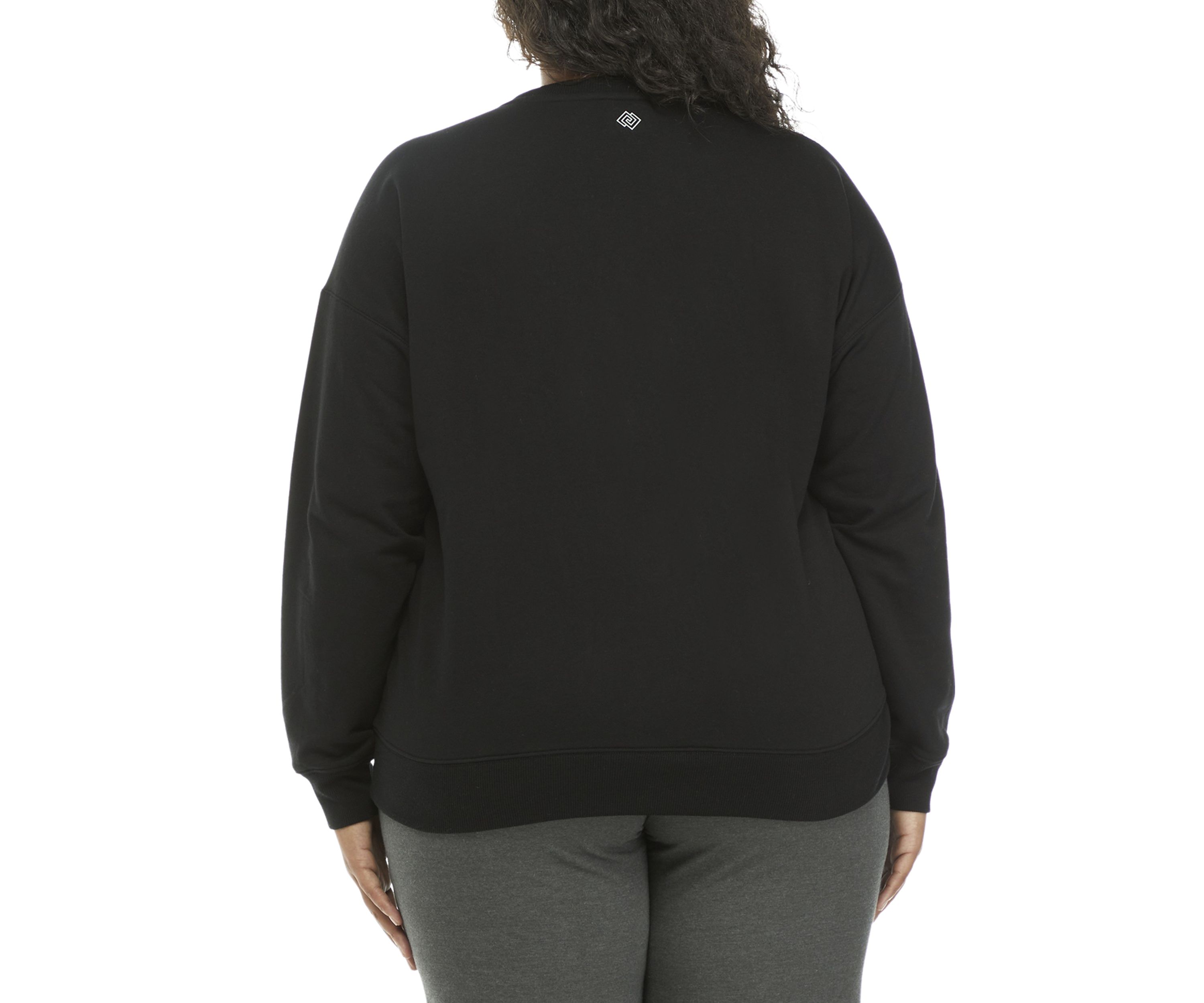 Plus Size Terry Pullover