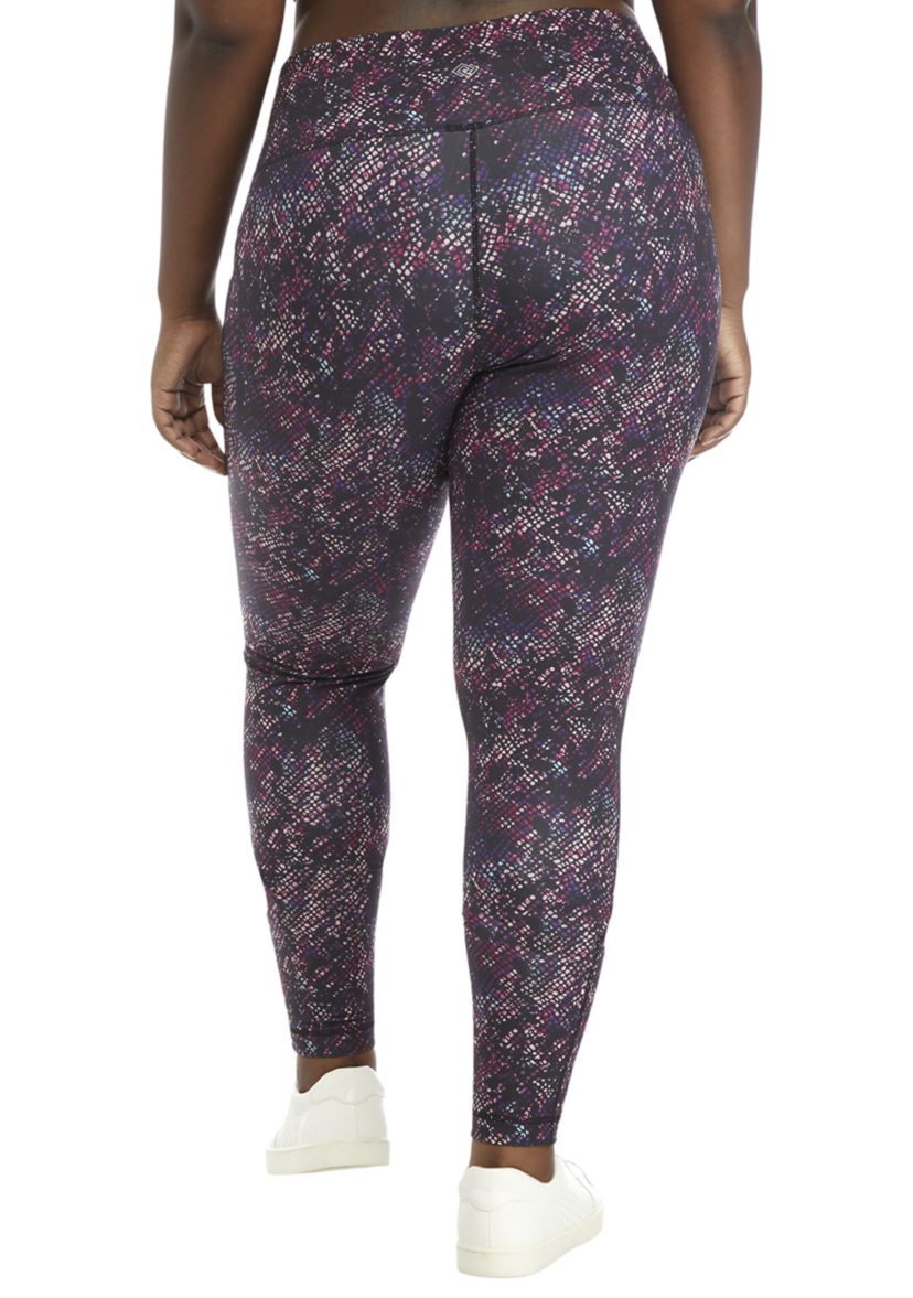 Plus Size   Printed Leggings 