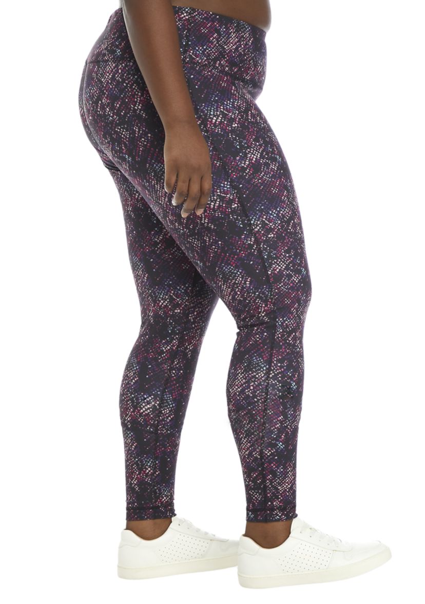 Plus Size   Printed Leggings 
