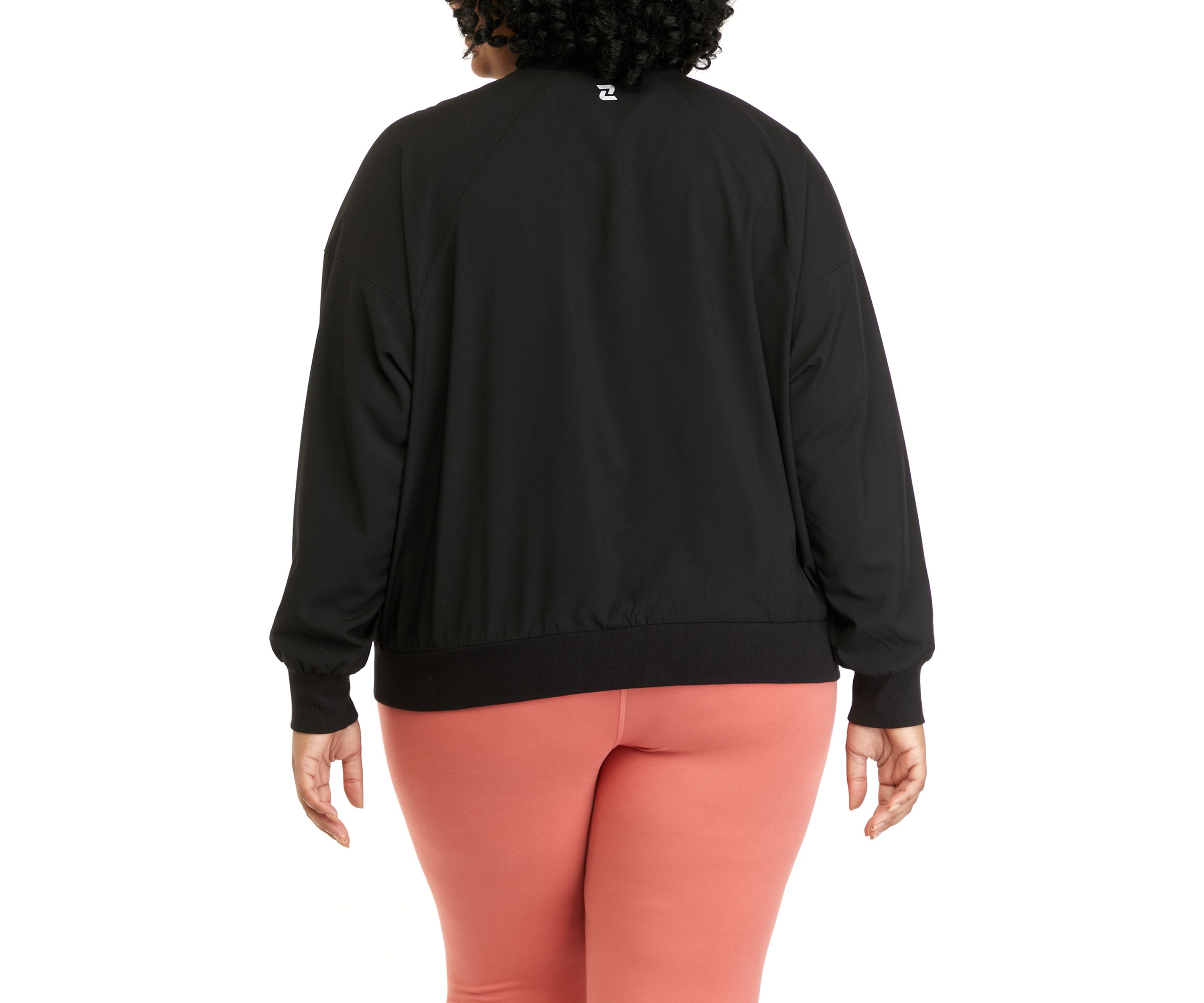 Plus Size City Bomber Jacket
