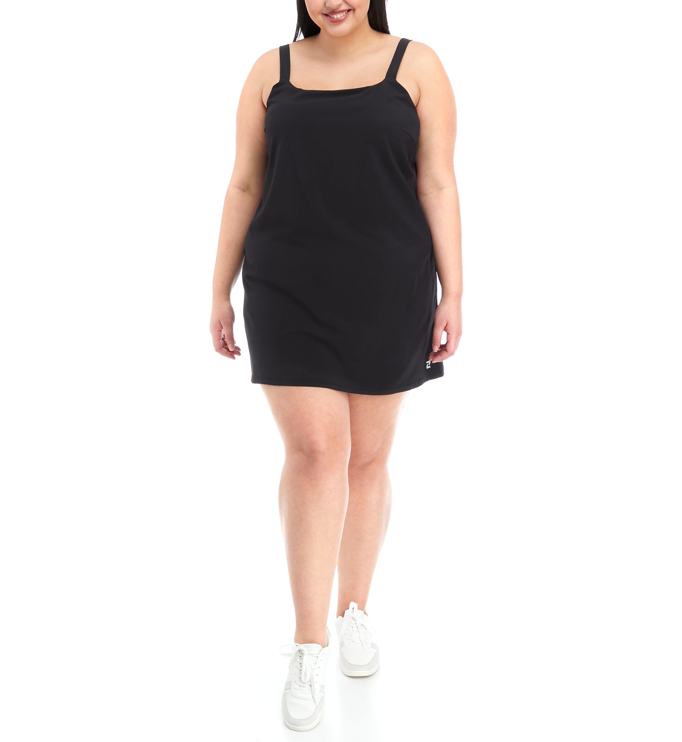 Plus Size Sleeveless A-Line Active Dress