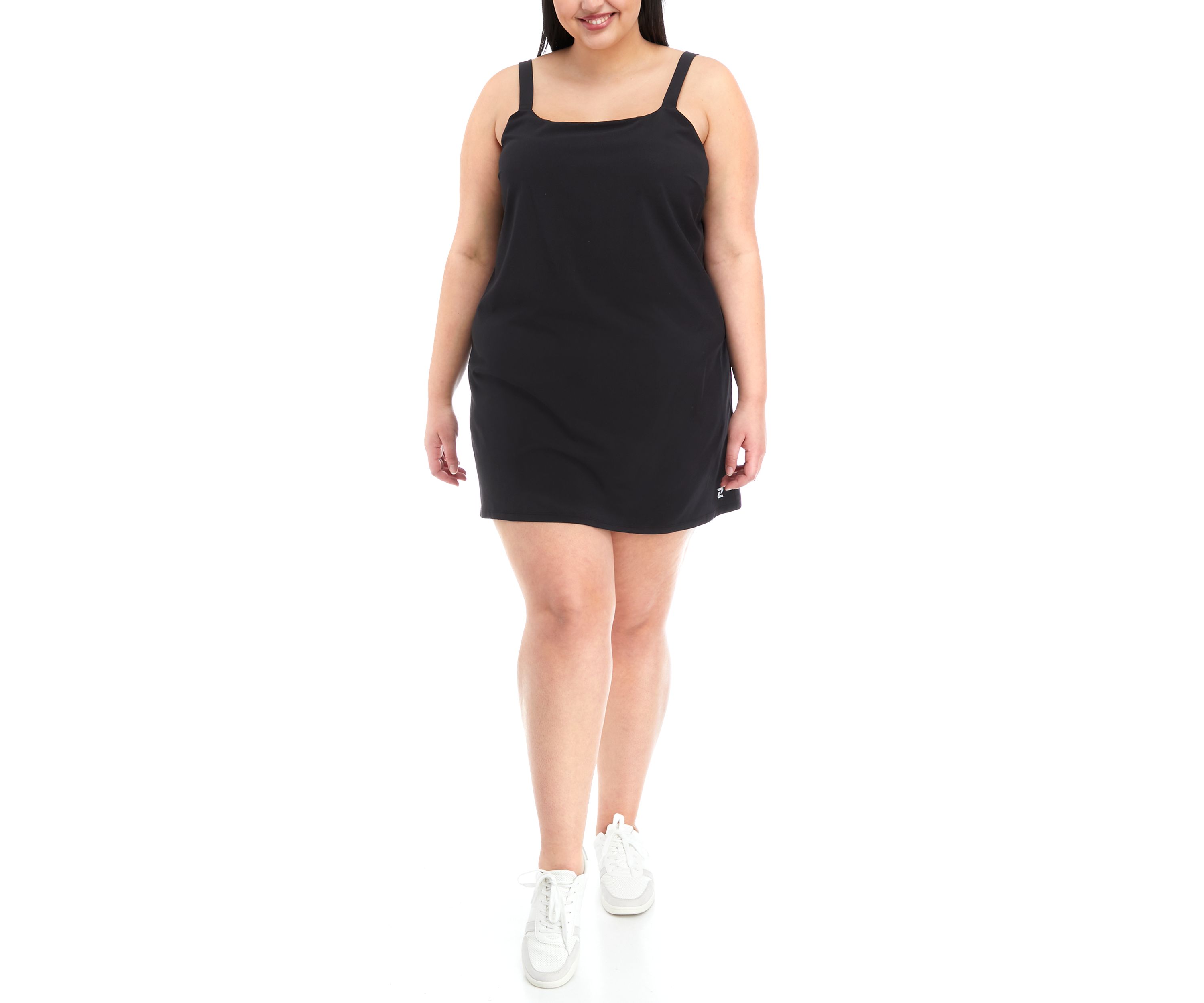 Plus Size Sleeveless A-Line Active Dress