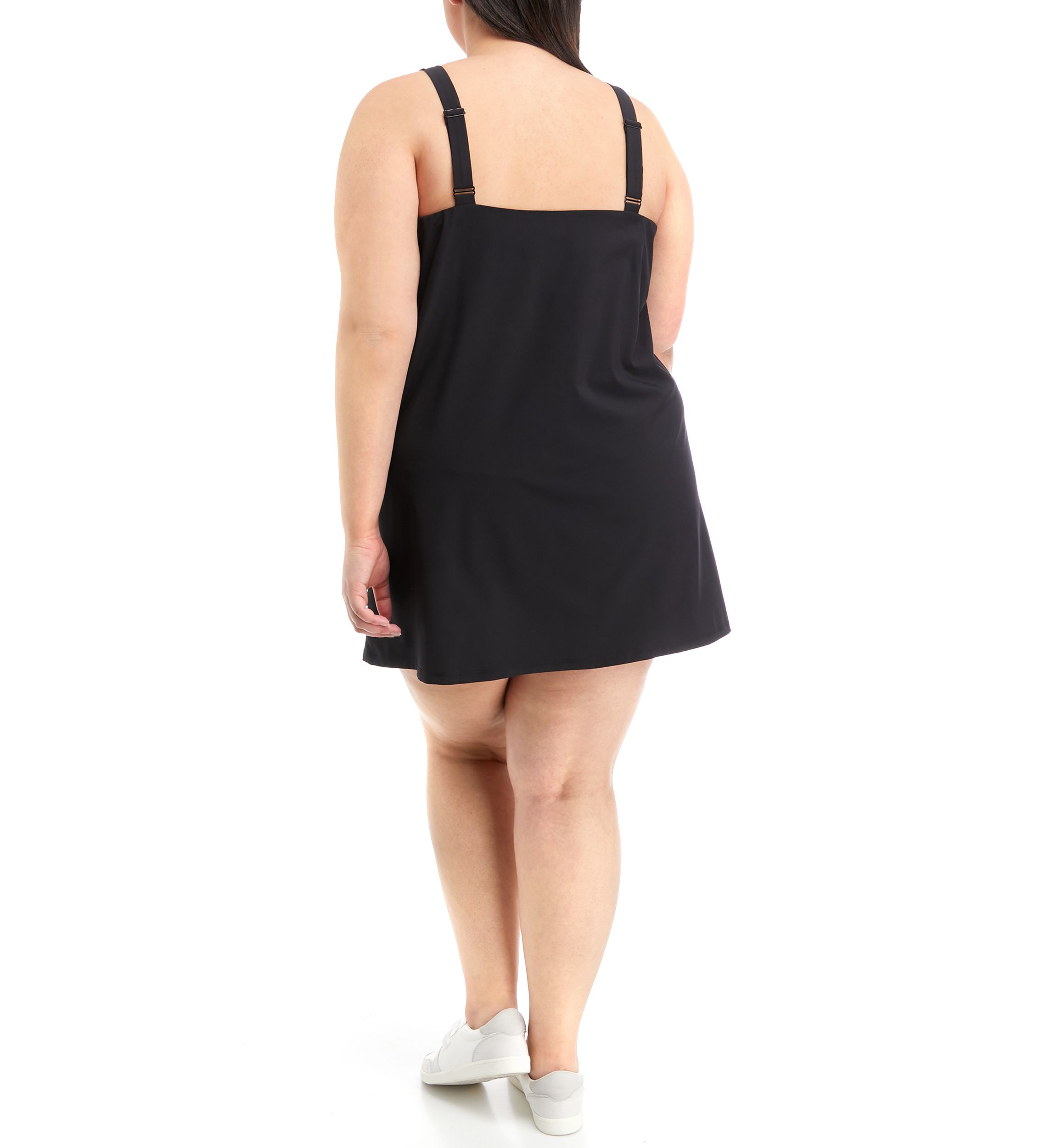 Plus Size Sleeveless A-Line Active Dress