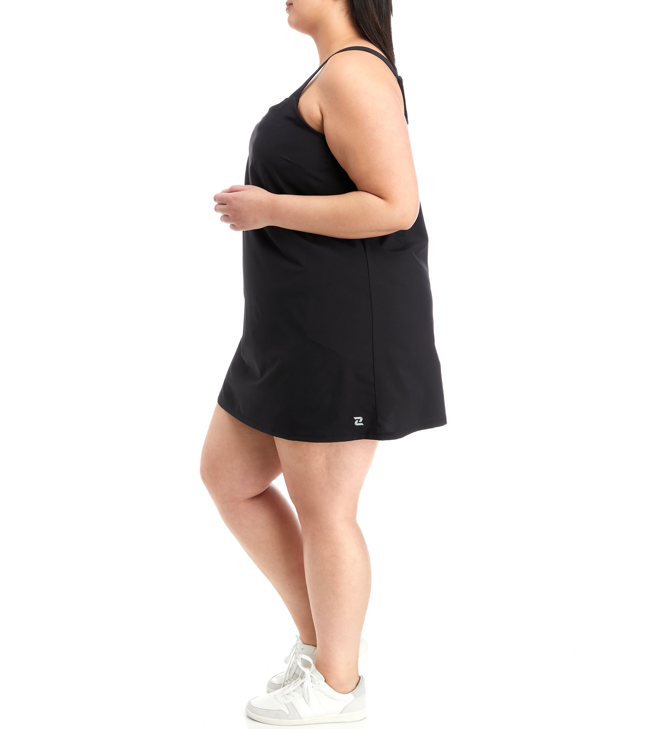 Plus Size Sleeveless A-Line Active Dress