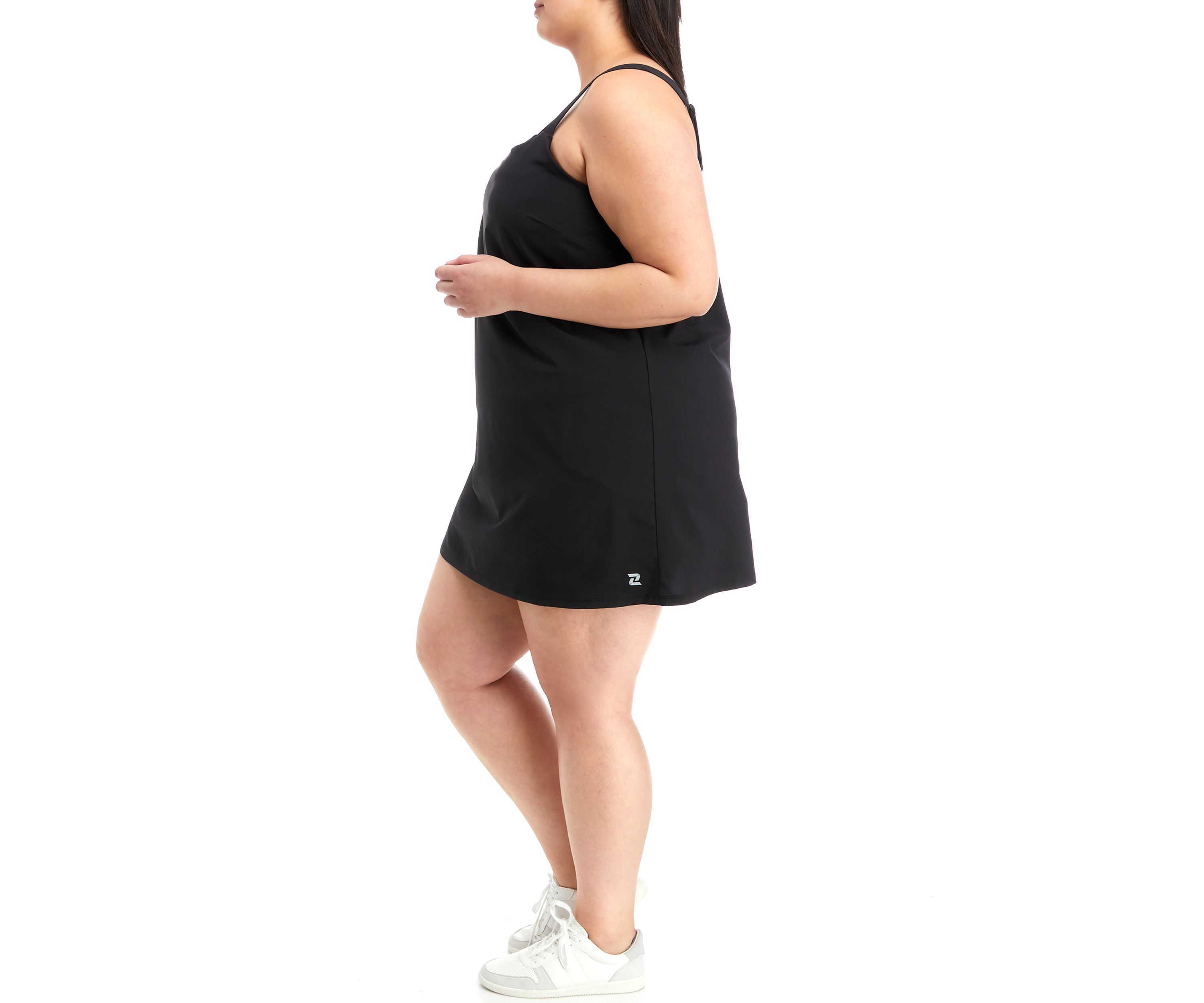 Plus Size Sleeveless A-Line Active Dress