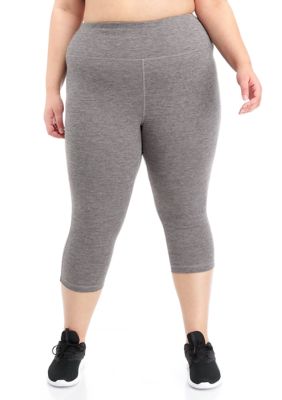 ELISS Women's Plus Size Modal Capri Leggings,Soft and Stretchy Cropped Legging  3/4 Length Pants, Lightgray, X-Large : : Clothing, Shoes &  Accessories