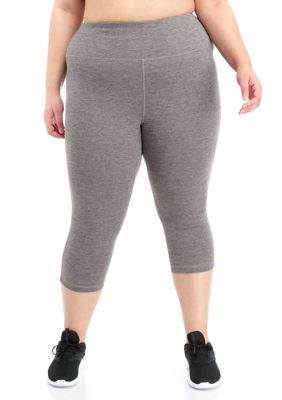 Zelos size 1X curvy foil compress Capri leggings