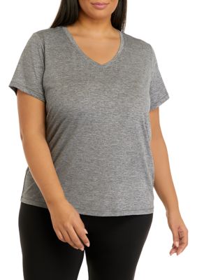 ZELOS Plus Size Workout Tops