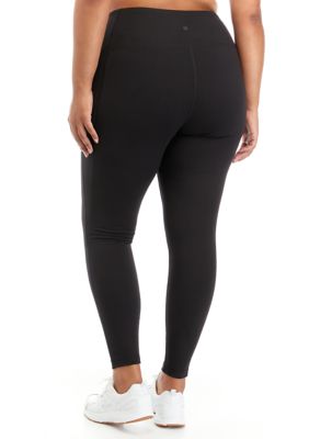 Donna Karan Women's Leggings with Details Black, (Sizes L, XL) NEW