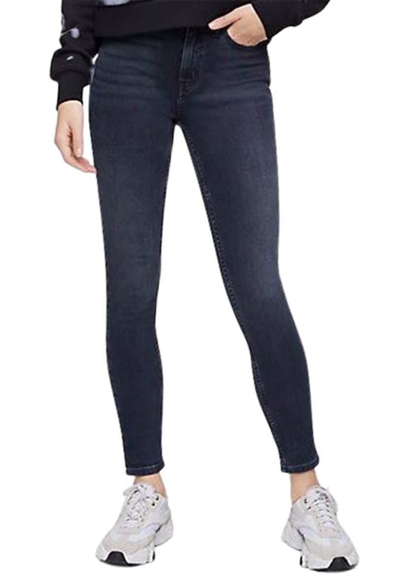 Womens High Rise Skinny Jeans 