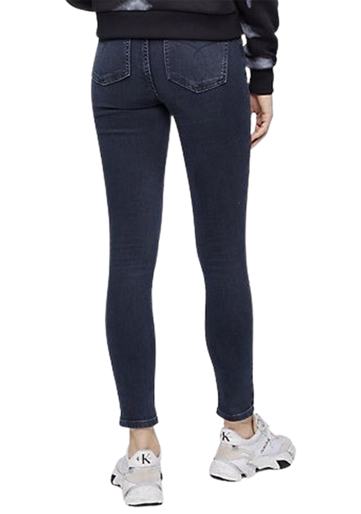 Womens High Rise Skinny Jeans 