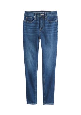 calvin klein jeans high rise ankle skinny