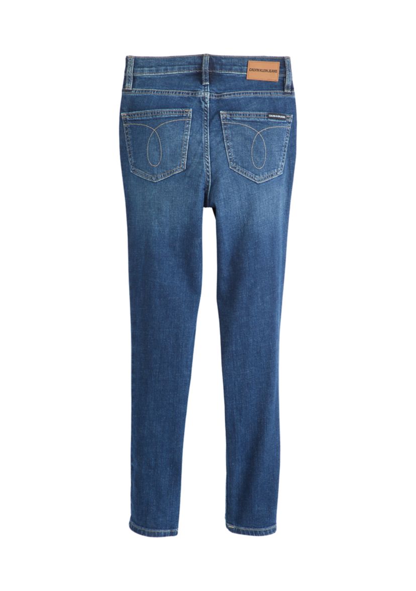 High Rise Skinny Ankle Jeans 