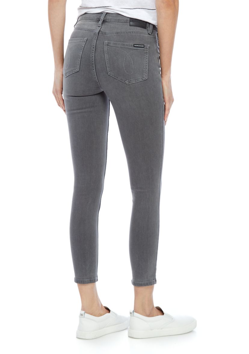 High Rise Skinny Ankle Jeans 