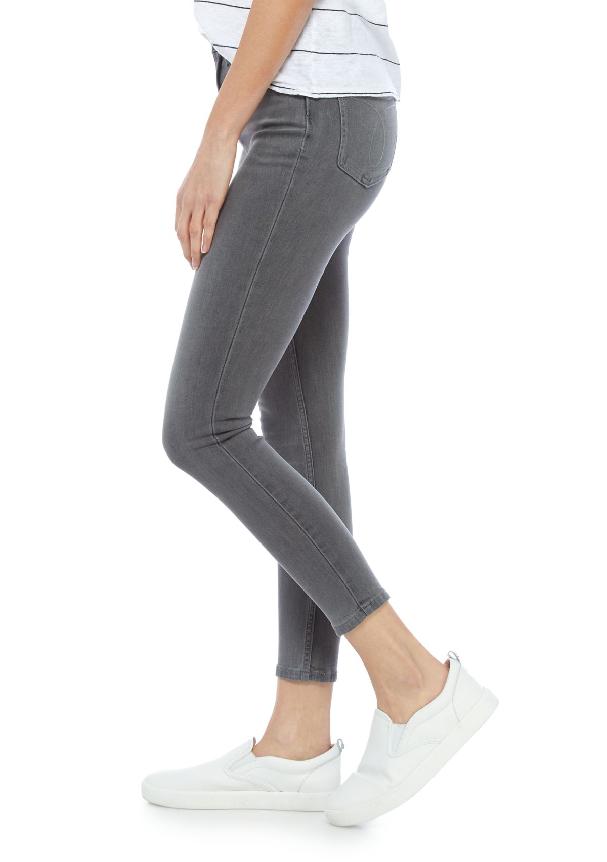 High Rise Skinny Ankle Jeans 