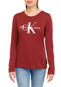 Calvin Klein Jeans Monogram Logo Crew Neck T-Shirt | belk