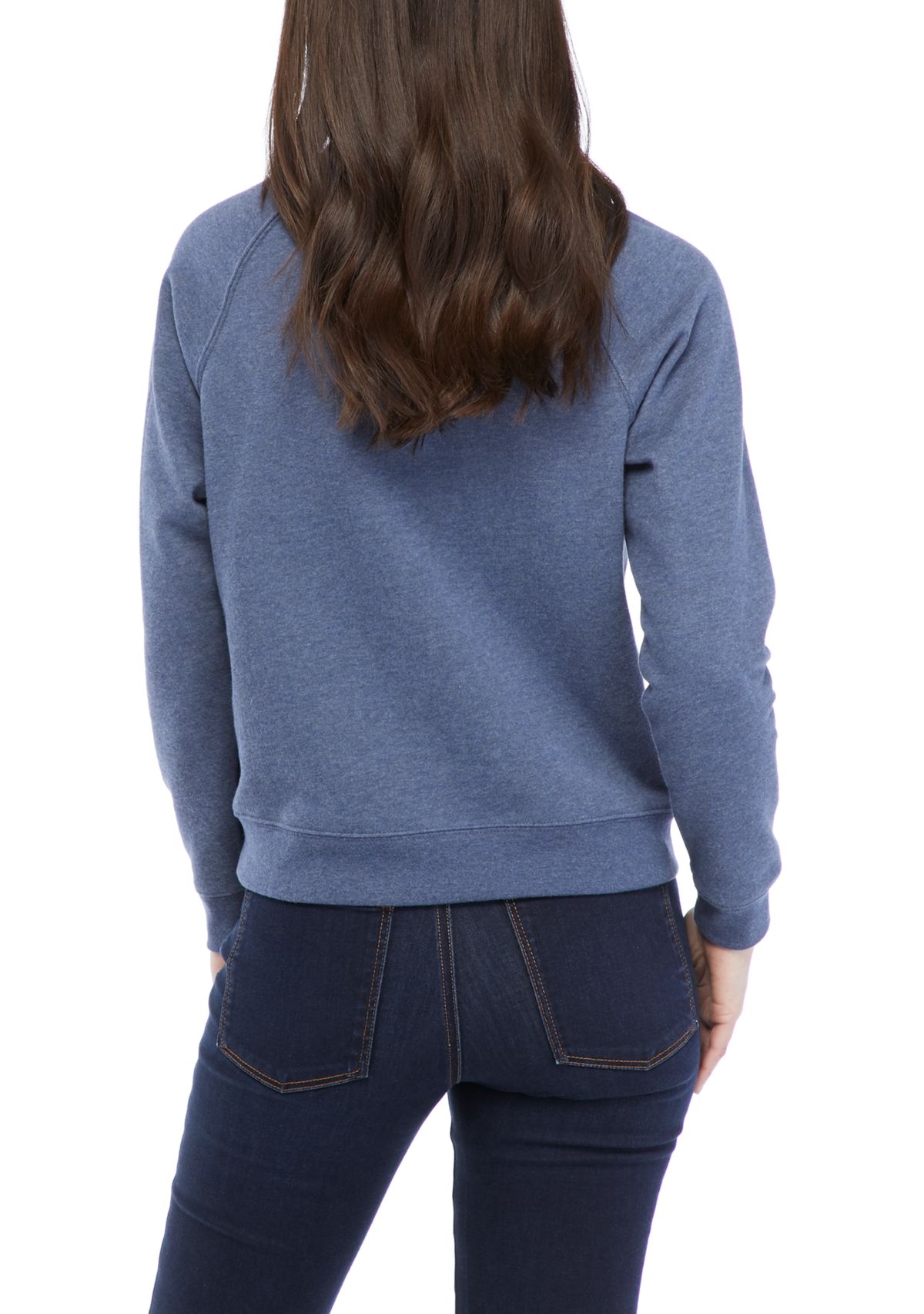 Foil Monogram Logo Graphic Crew Sweatshirt 