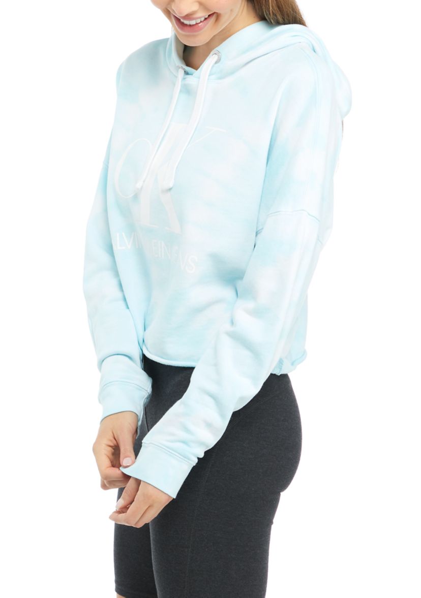 Monogram Logo Tie Dye Hoodie 