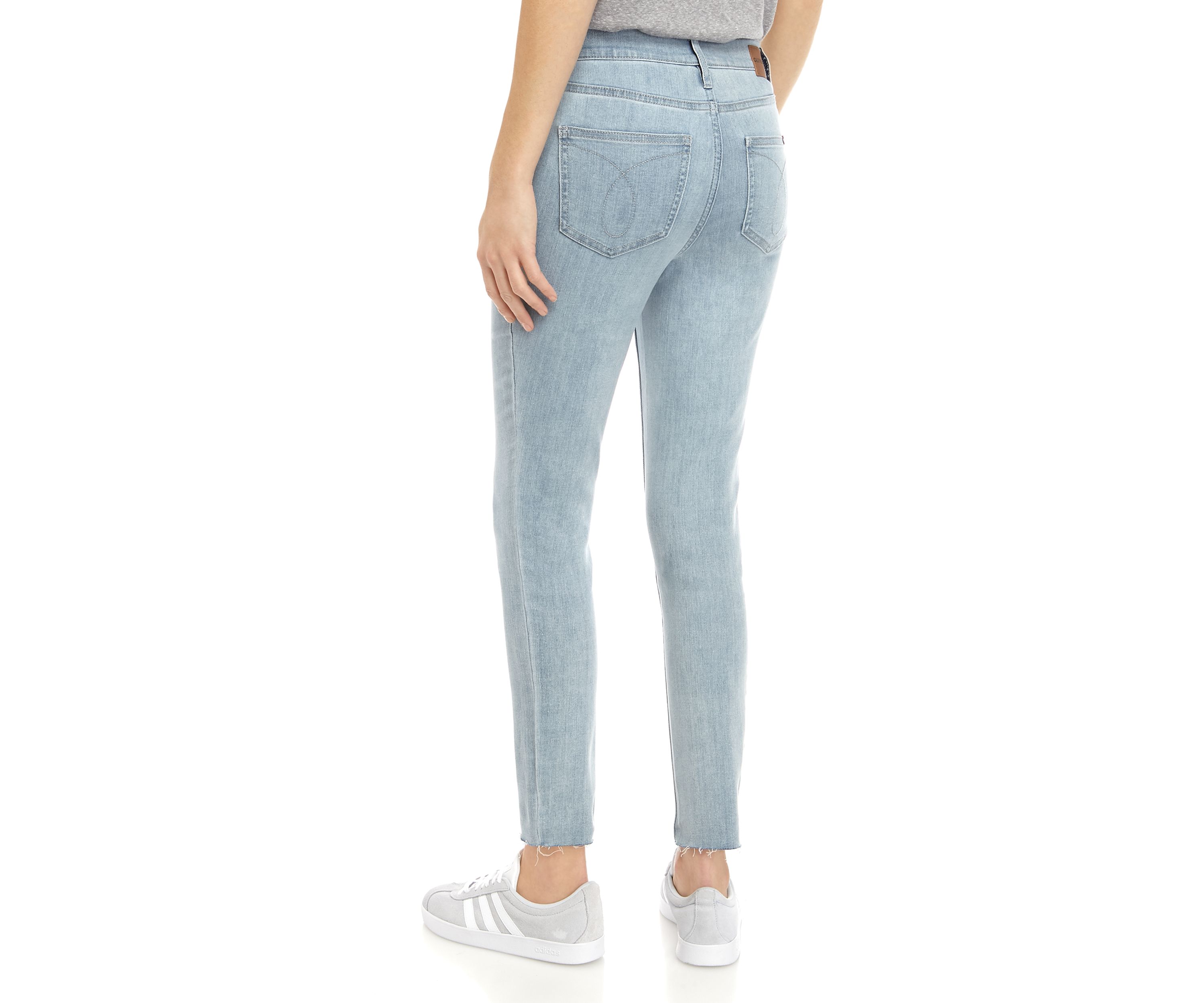 Womens High Rise Skinny Jeans
