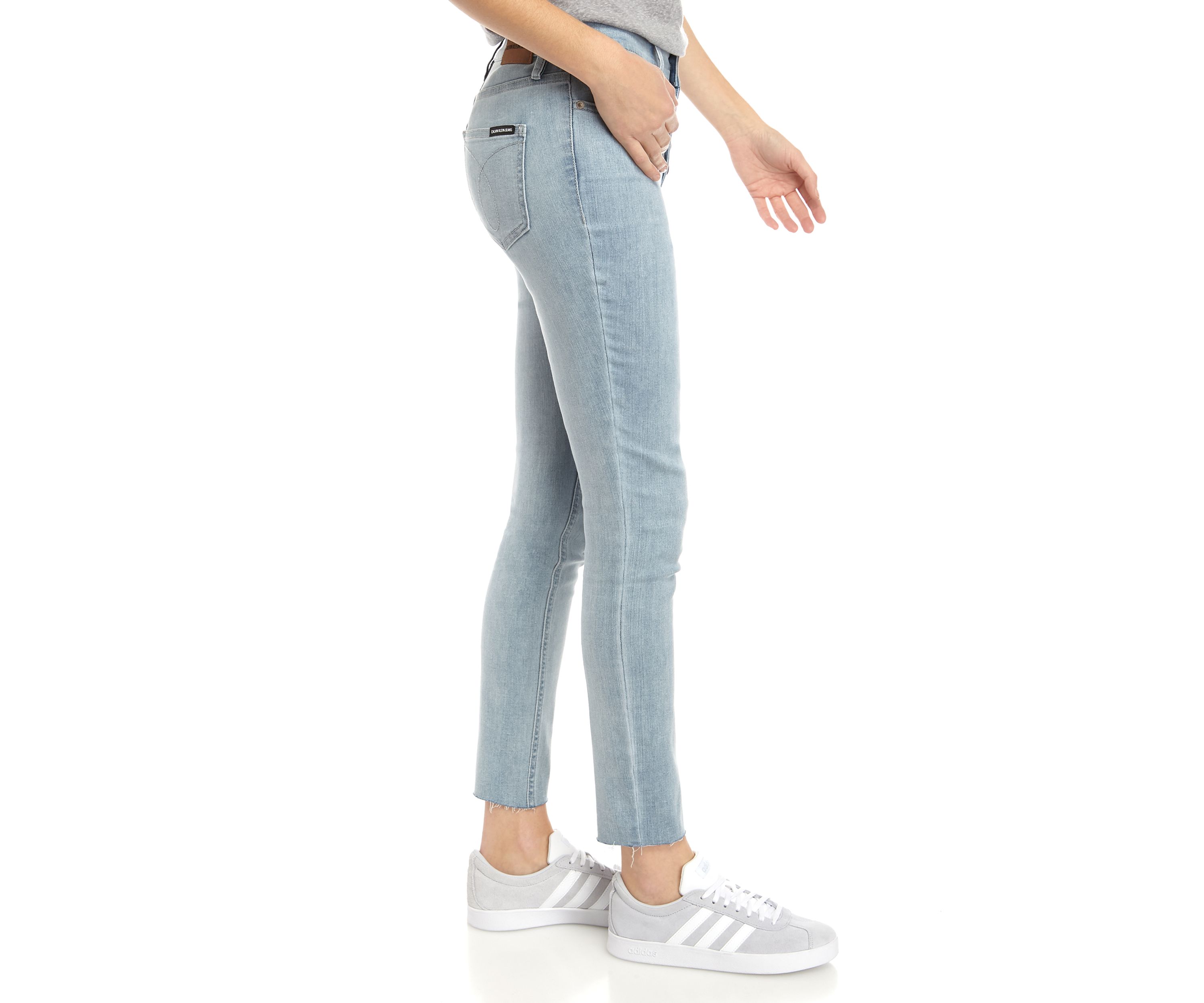Womens High Rise Skinny Jeans