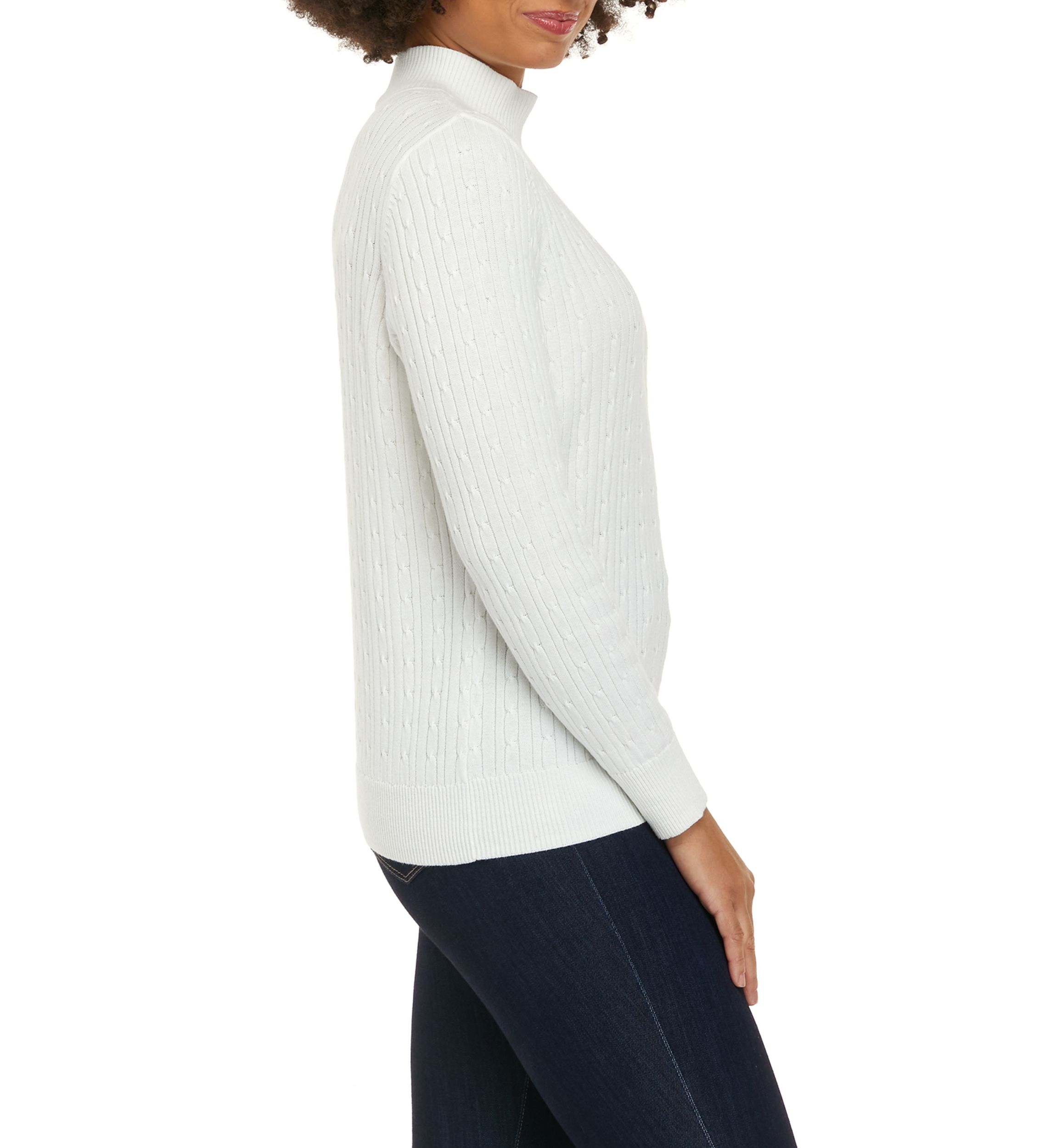 Petite Long Sleeve Turtleneck Sweater