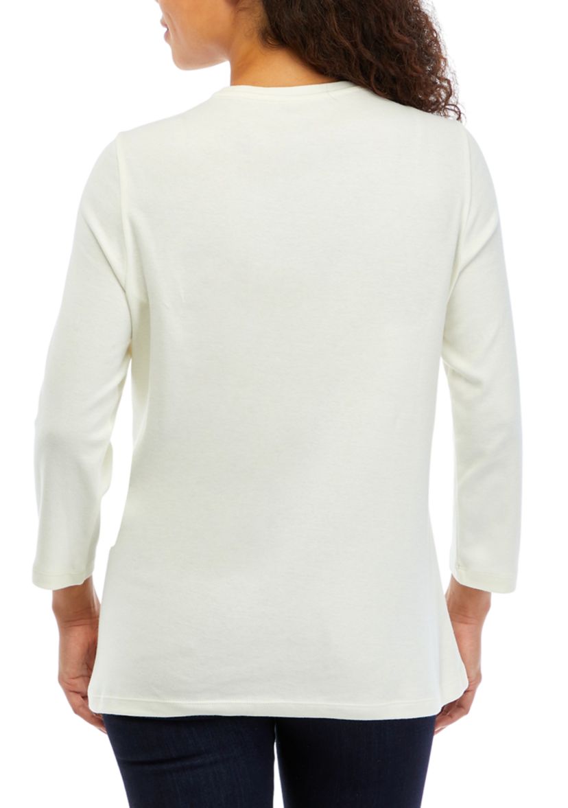 Petite Solid Top