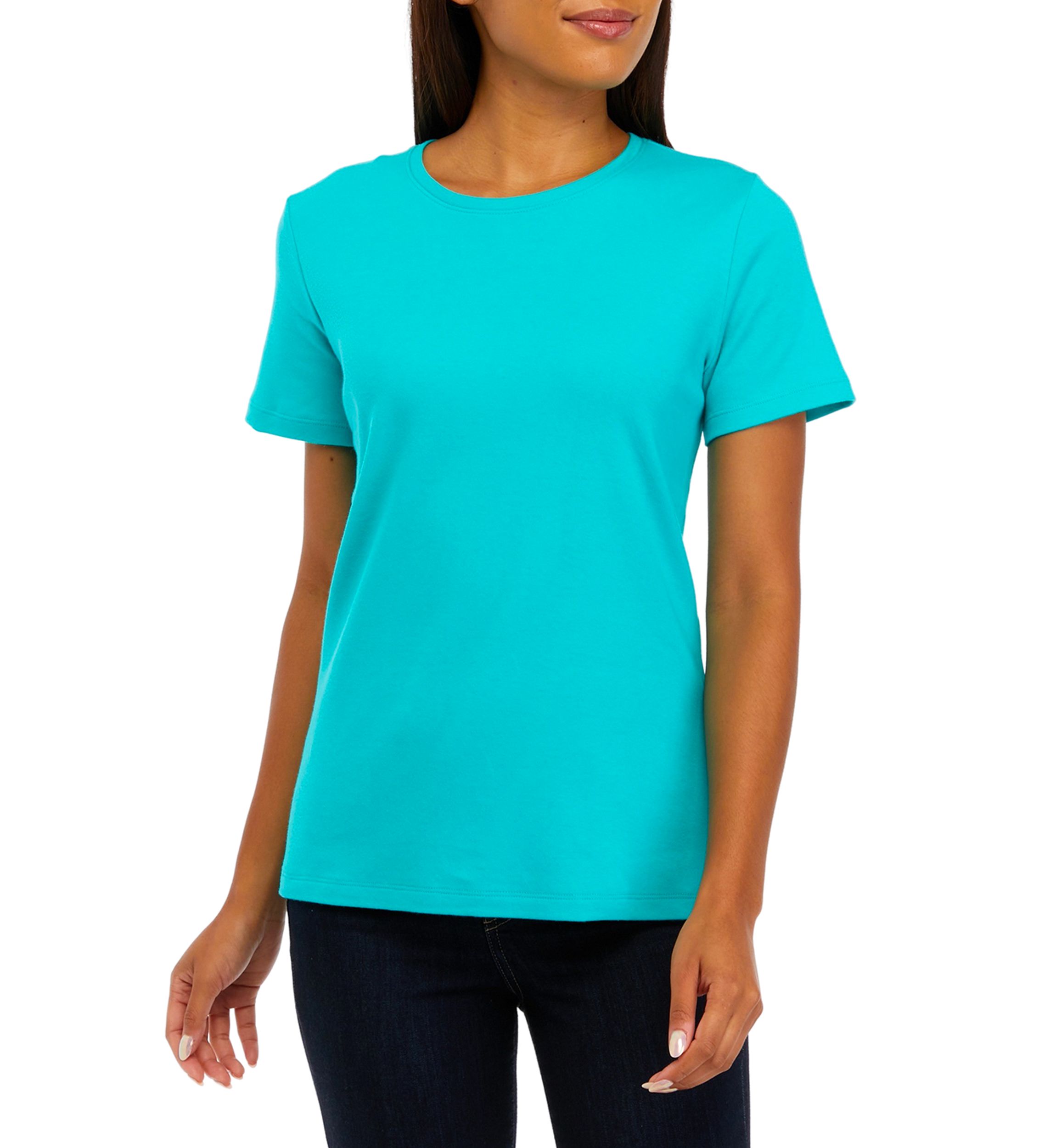 Petite Short Sleeve Fashion T-Shirt 