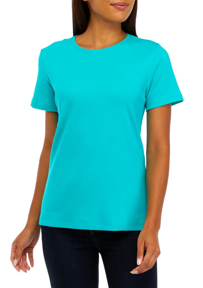 Petite Short Sleeve Fashion T-Shirt 