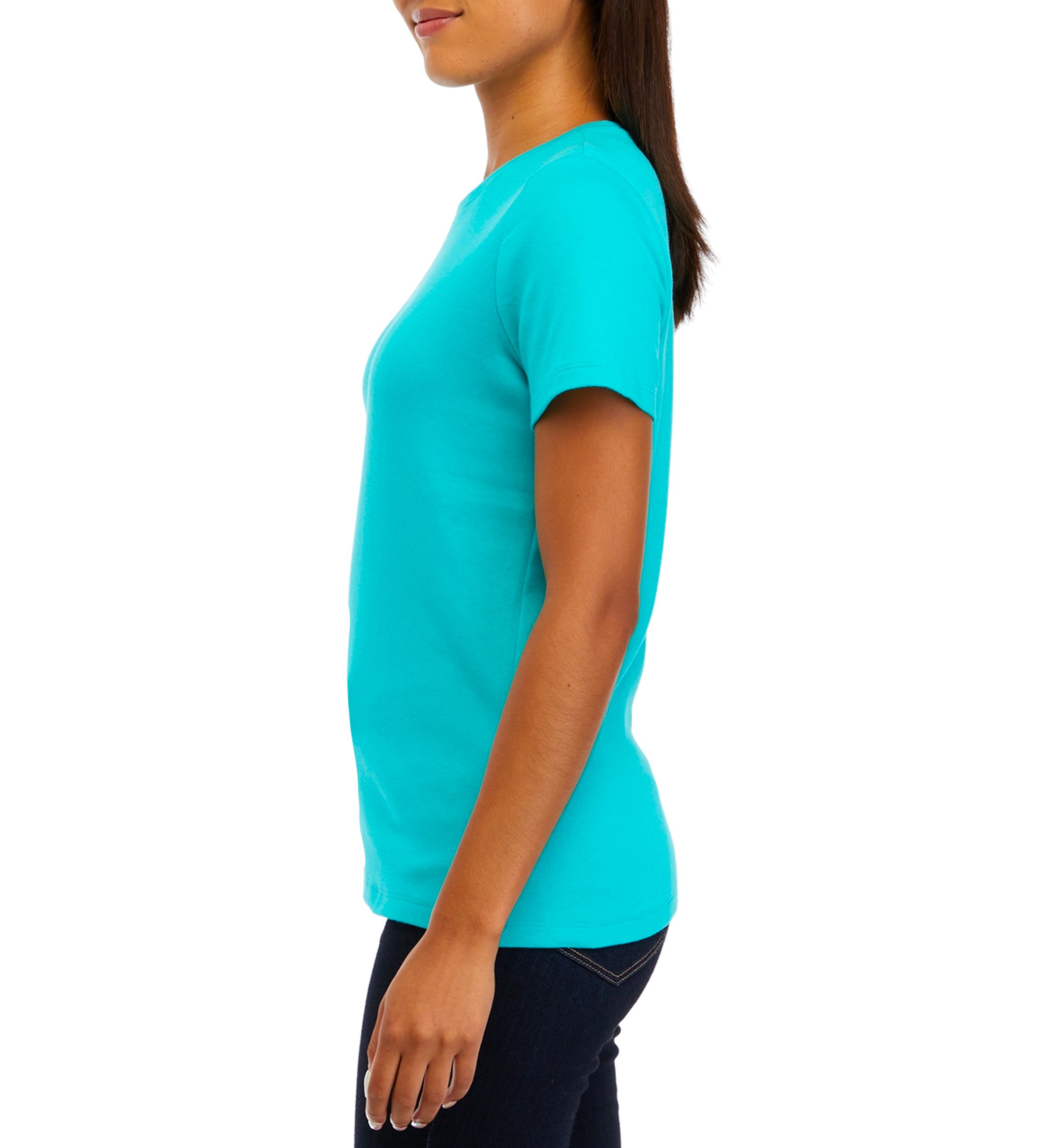 Petite Short Sleeve Fashion T-Shirt 