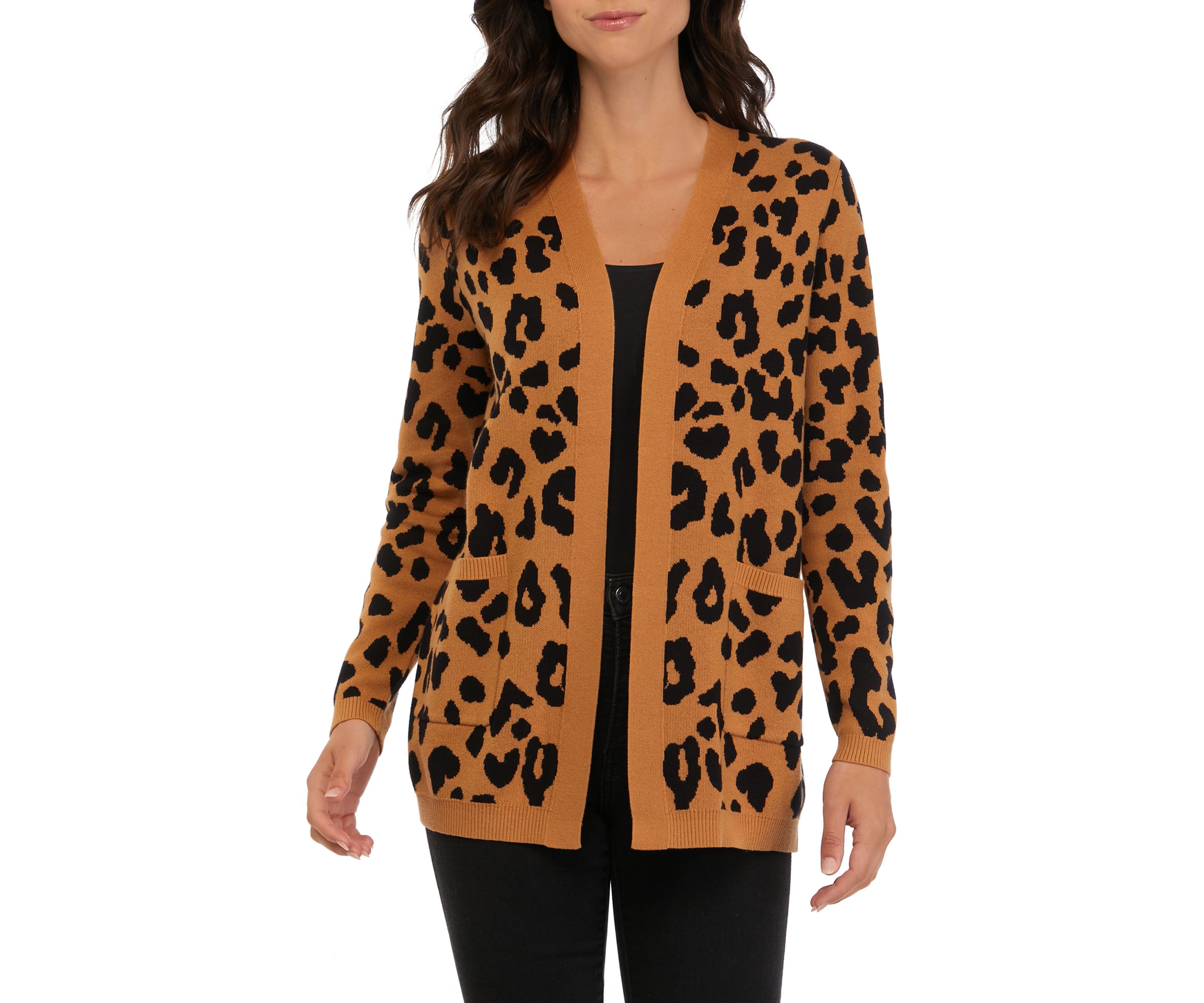 Petite Jacquard Cardigan