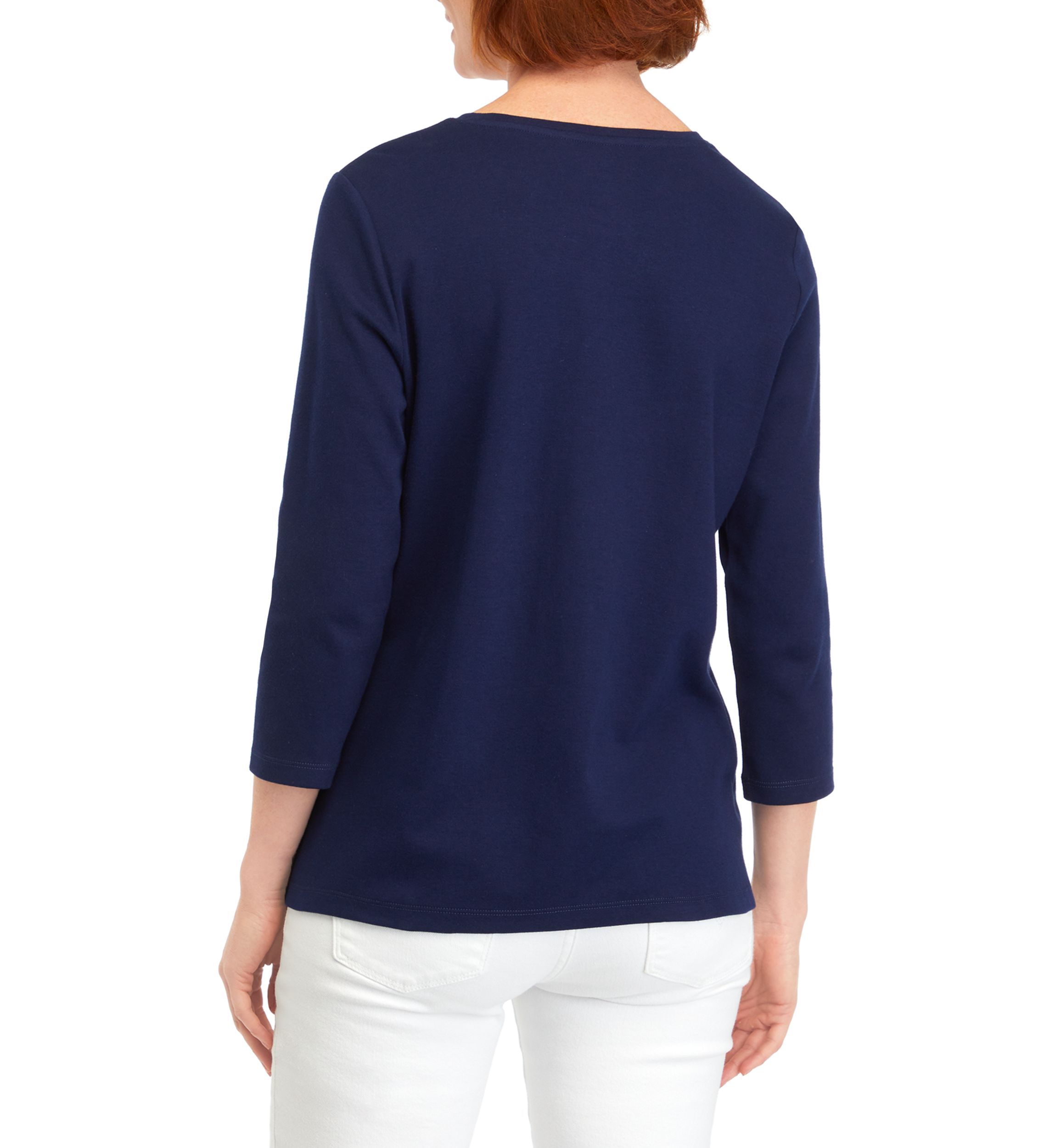 Petite Crew Graphic T-Shirt 