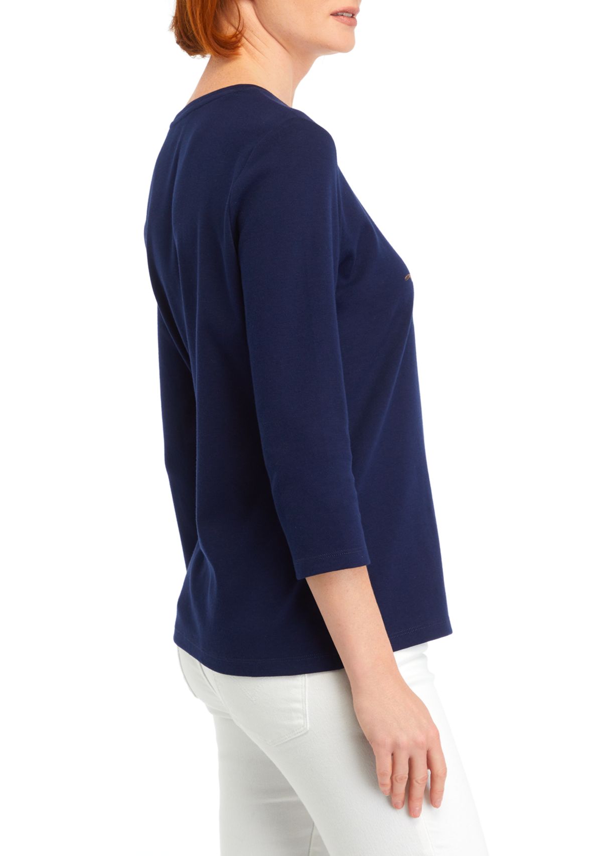 Petite Crew Graphic T-Shirt 