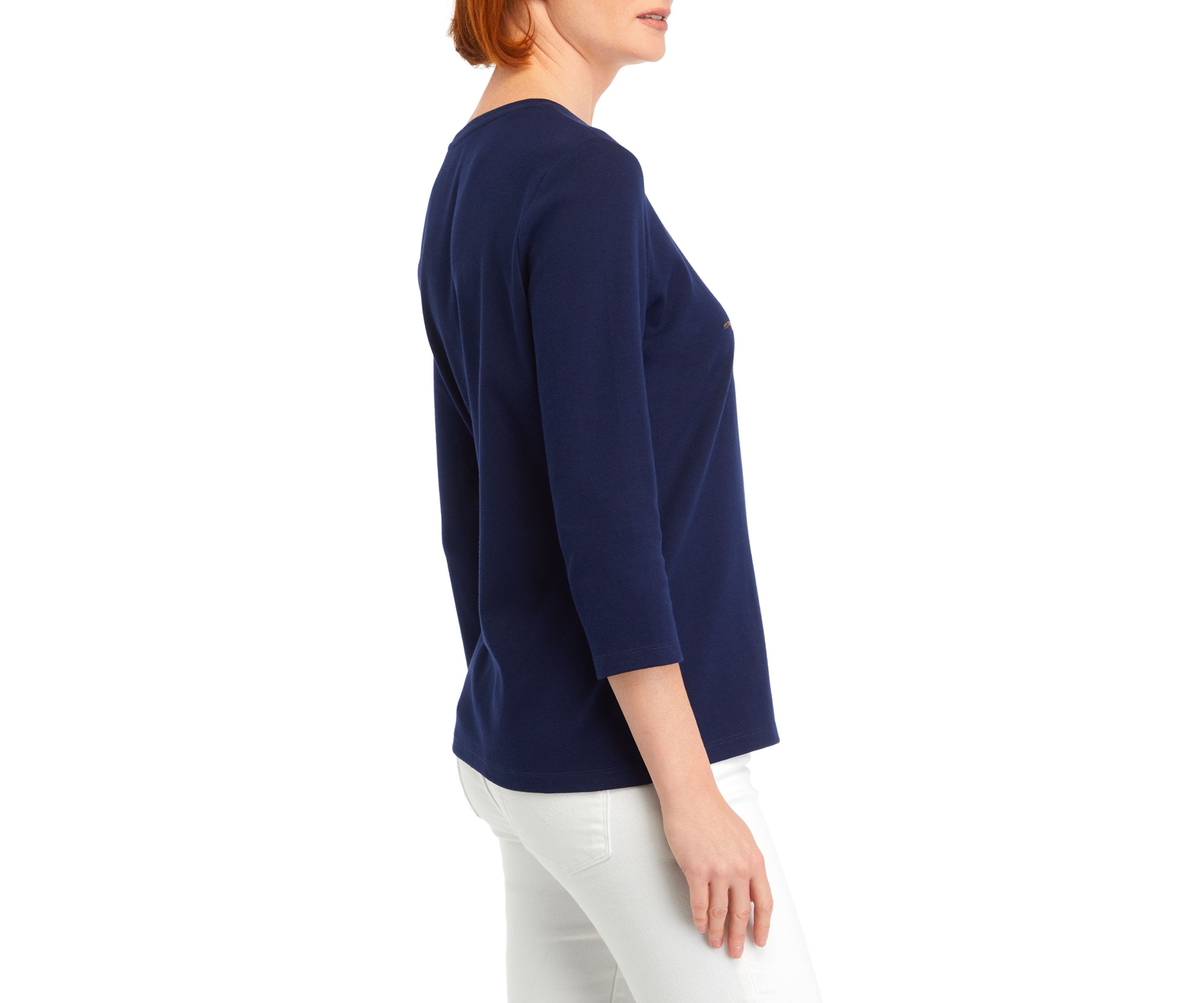 Petite Crew Graphic T-Shirt 