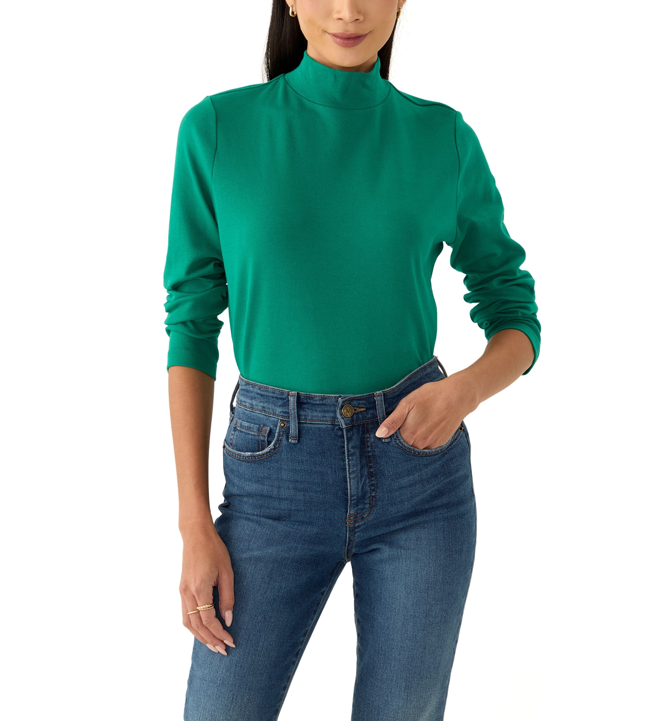 Petite Pullover Top 