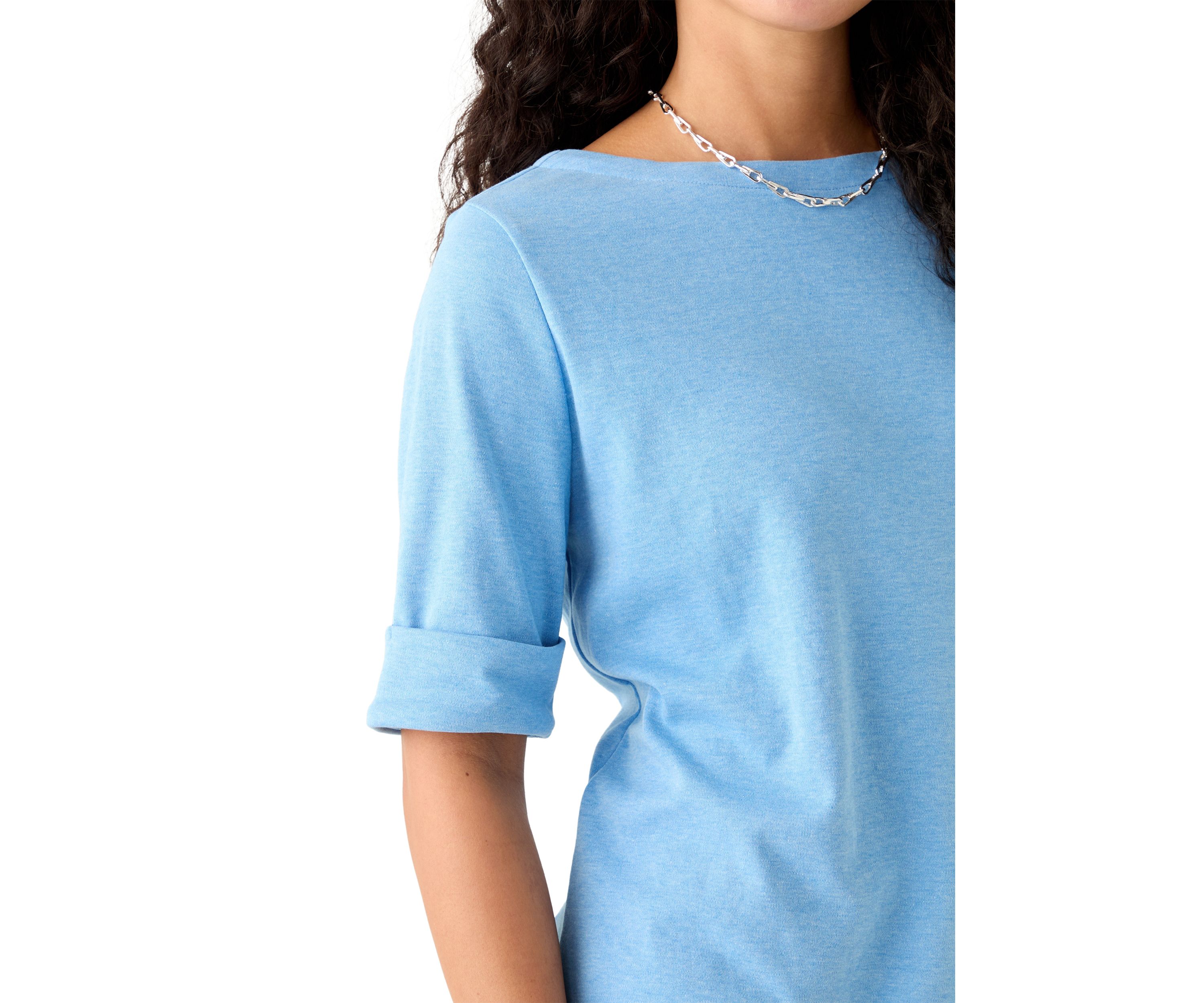Petite Boat Neck T-Shirt 