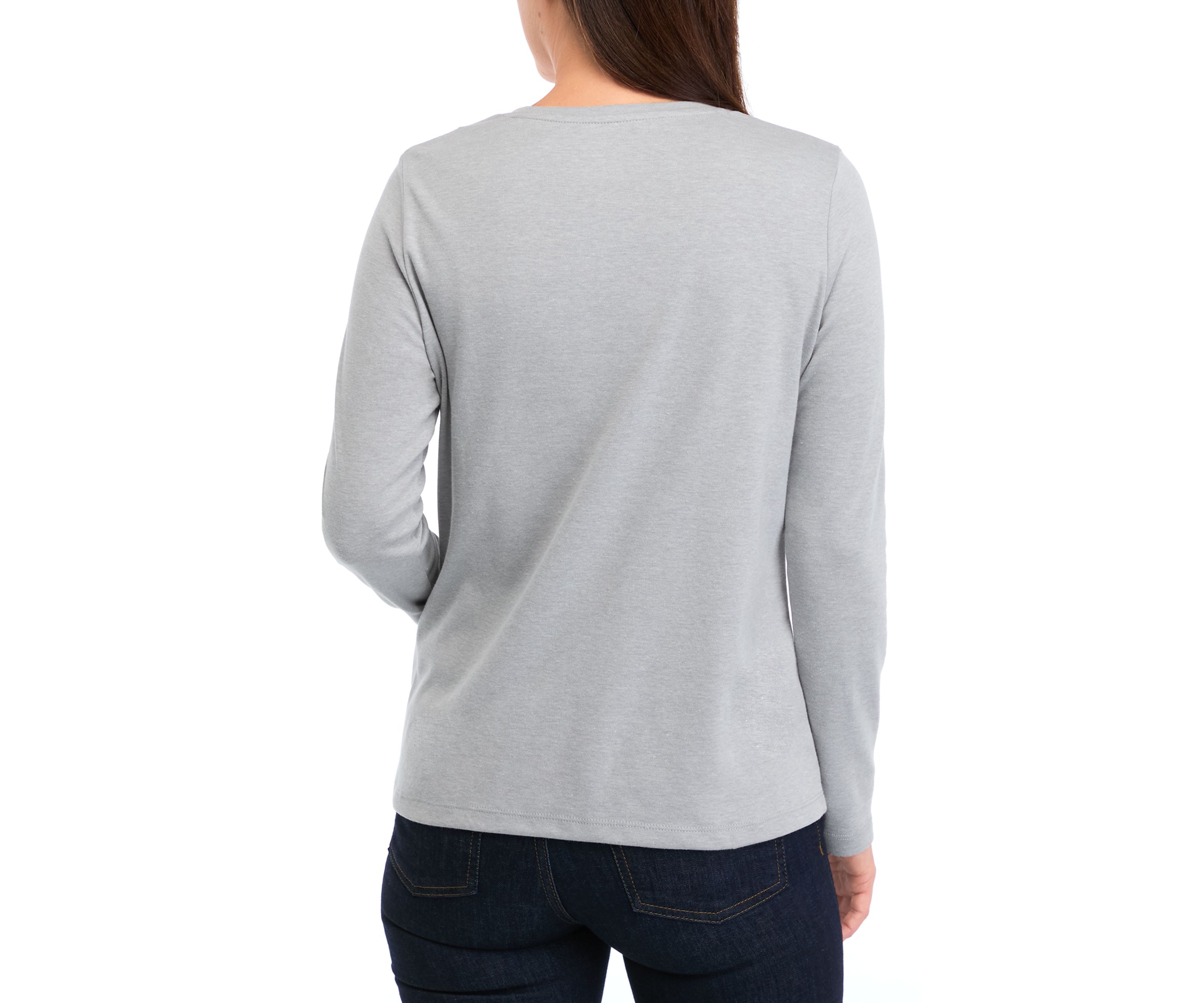 Petite Graphic Sweater